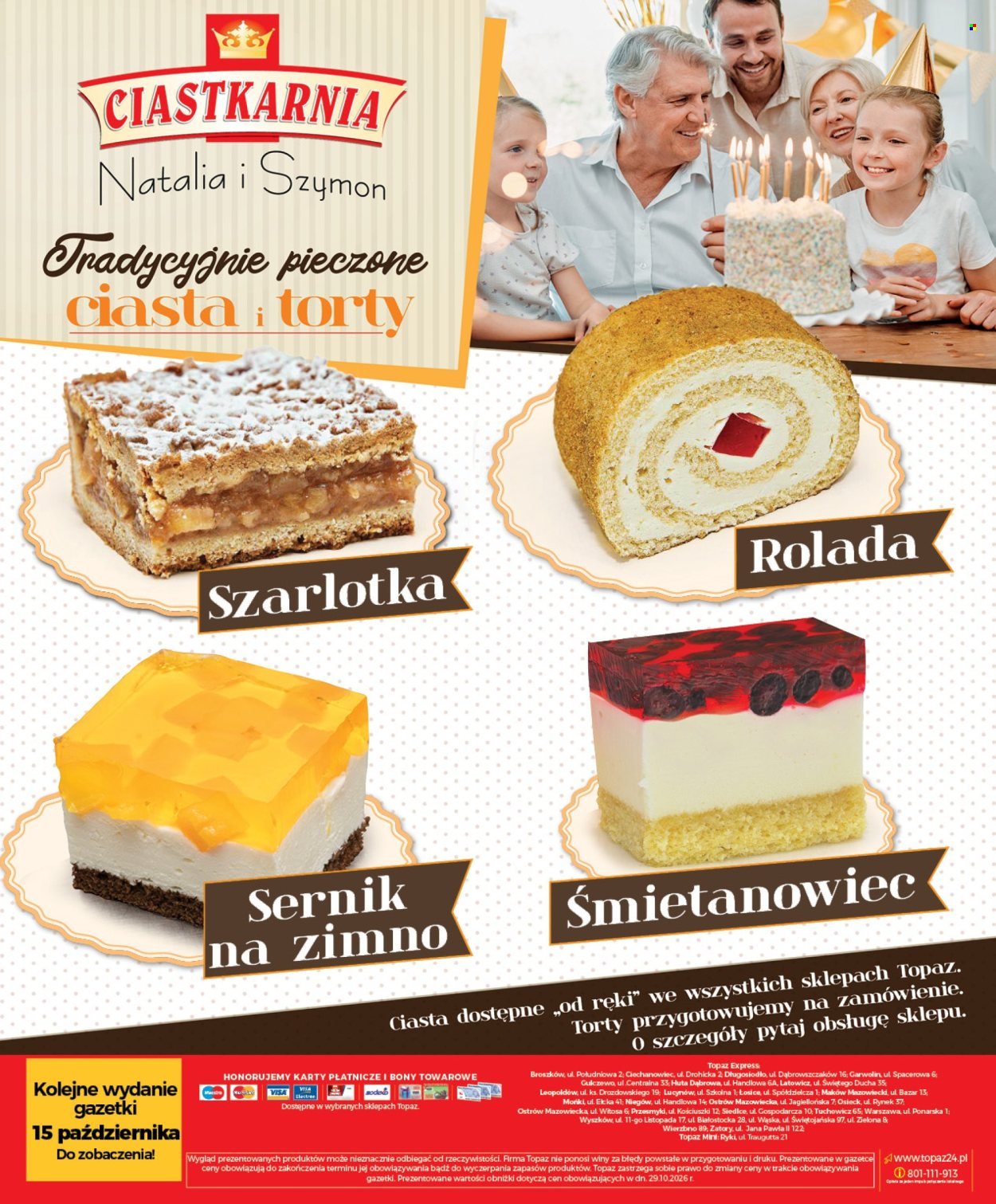 Gazetka TOPAZ - Od czwartku 8.10.2026