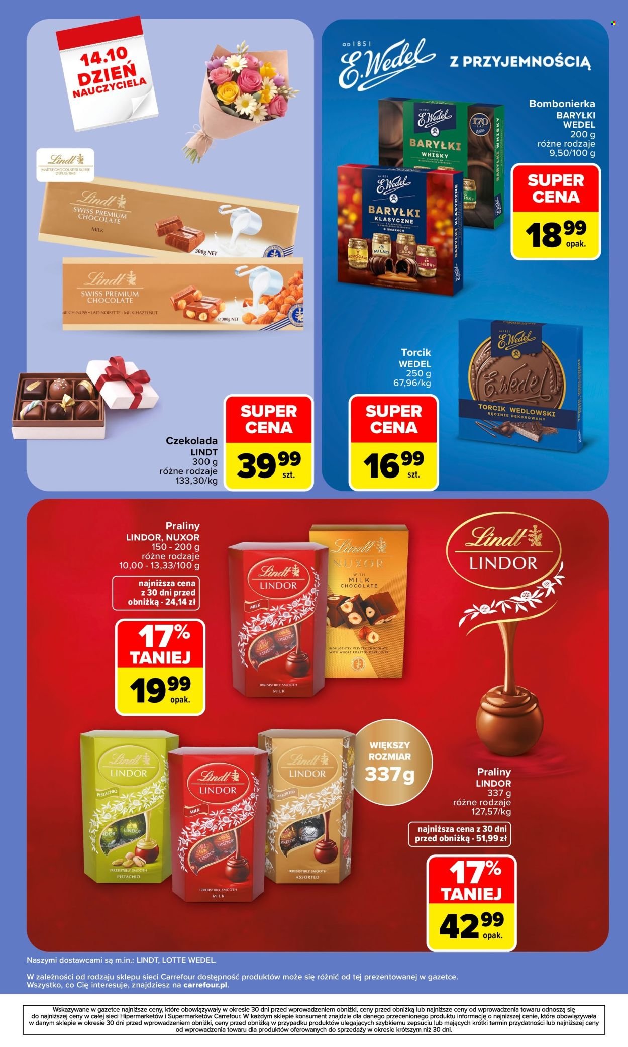 Gazetka CARREFOUR - w SUMIE Dzień Nauczyciela