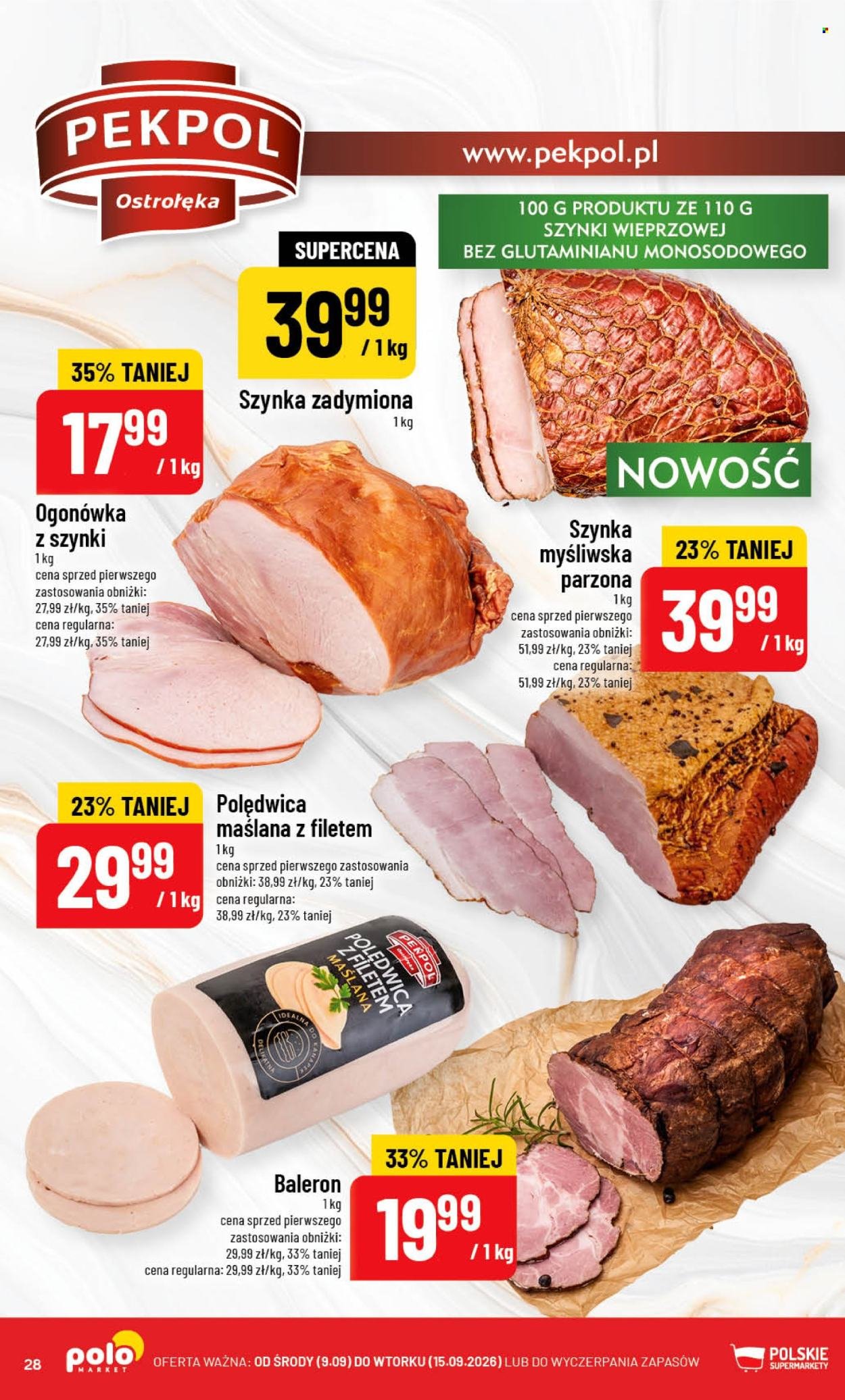 Gazetka POLOMARKET - Od środy 9.09.2026