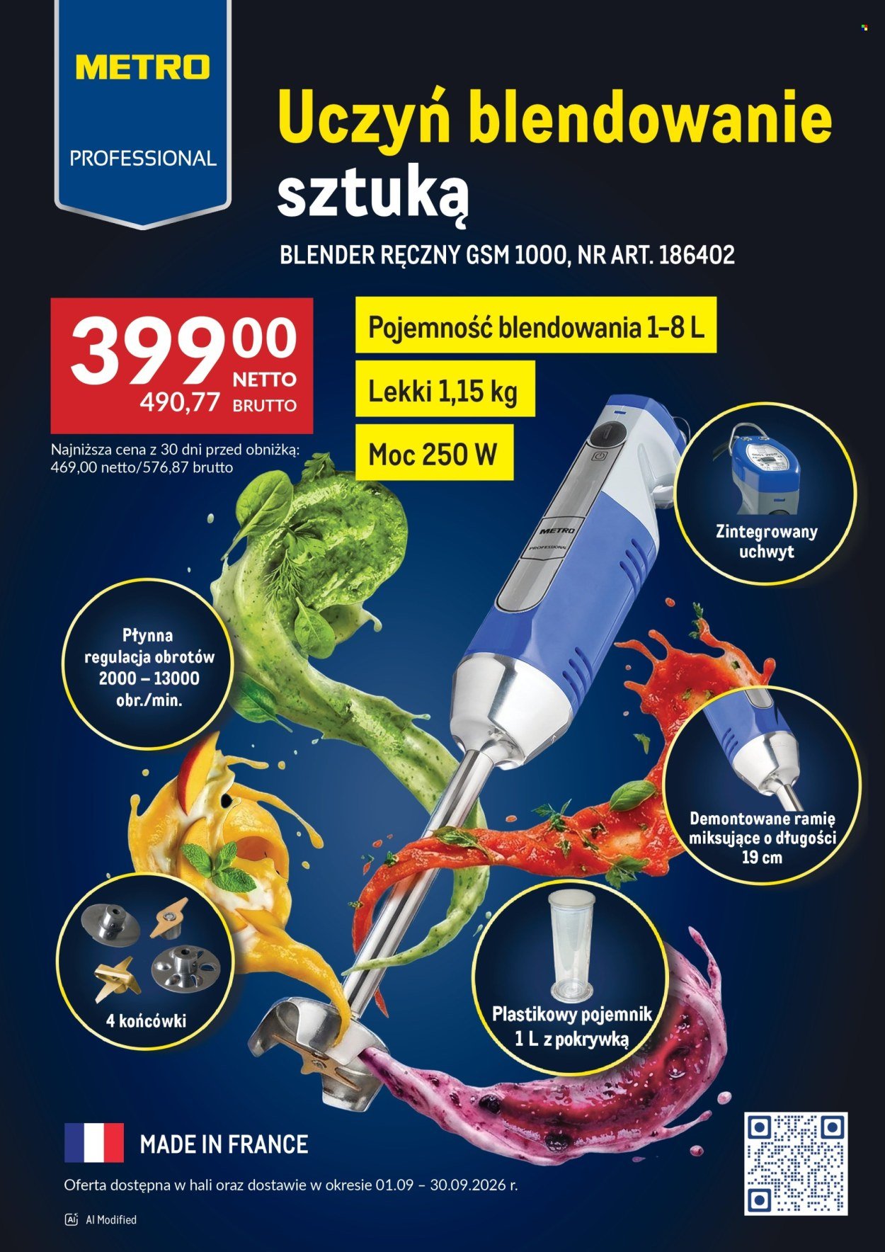 Gazetka MAKRO - Ulotka Blender MP