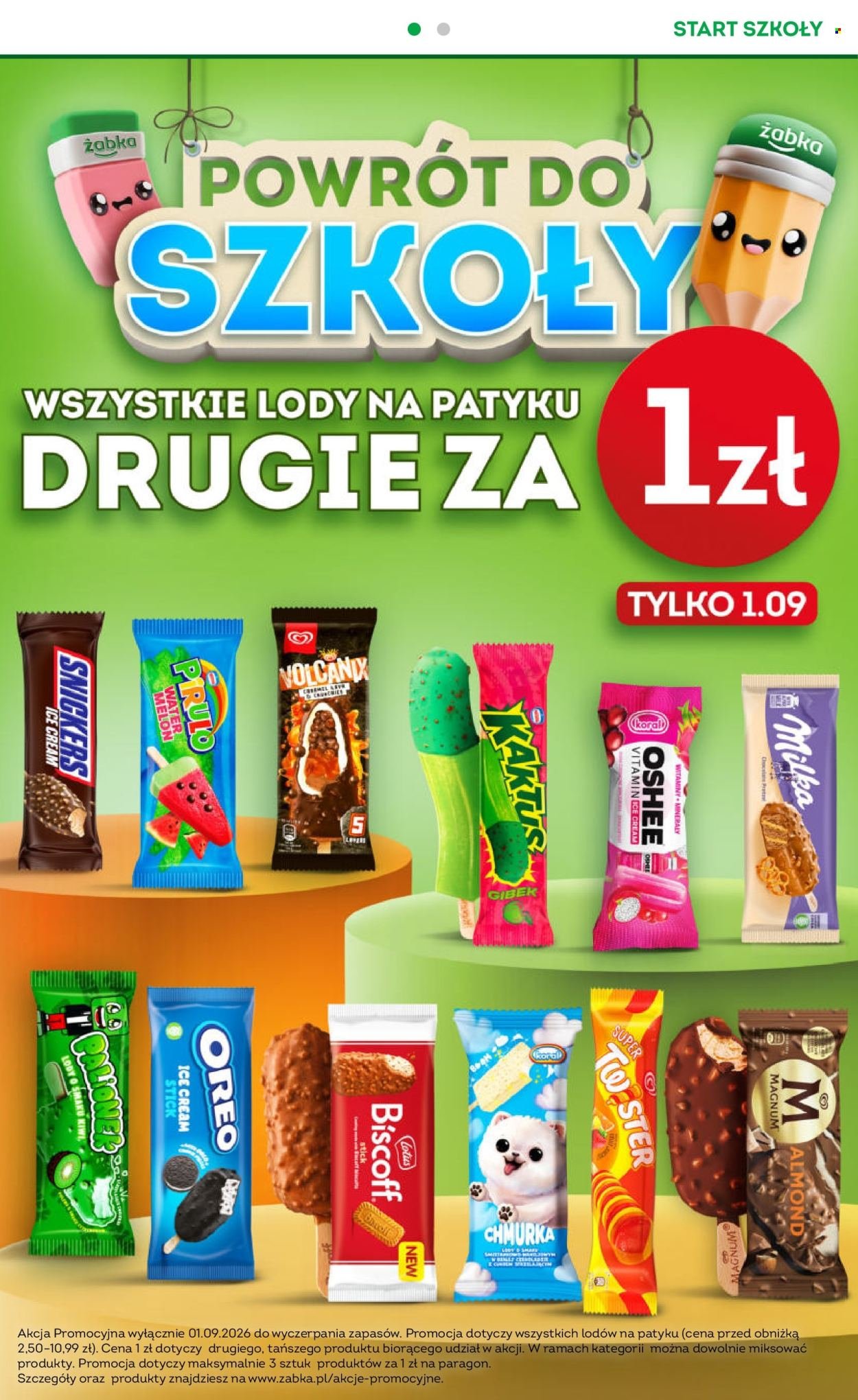 Gazetka ŻABKA - Od środy 26.08.2026