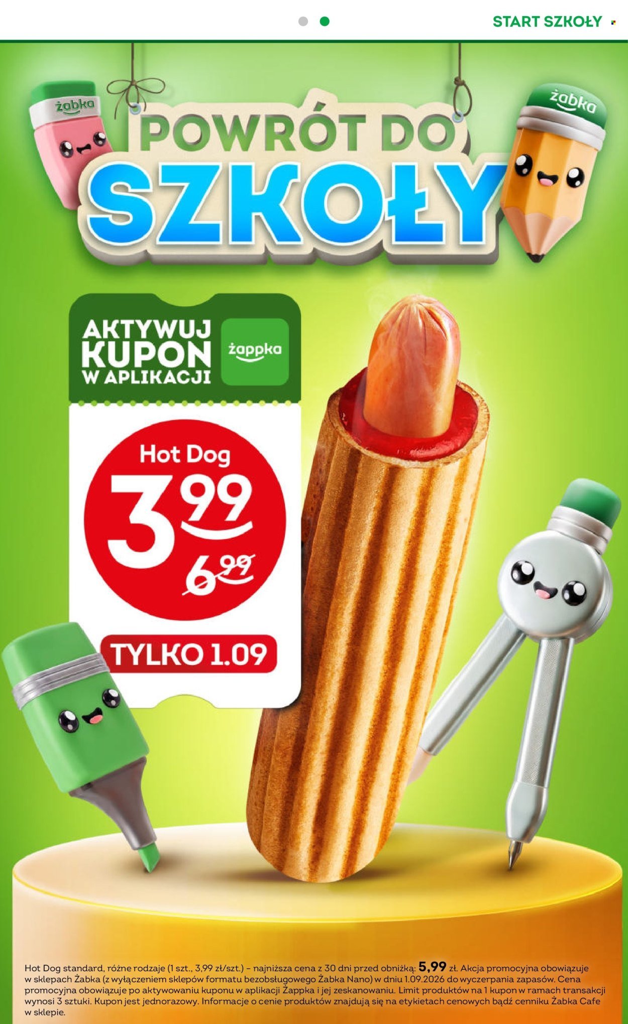 Gazetka ŻABKA - Od środy 26.08.2026