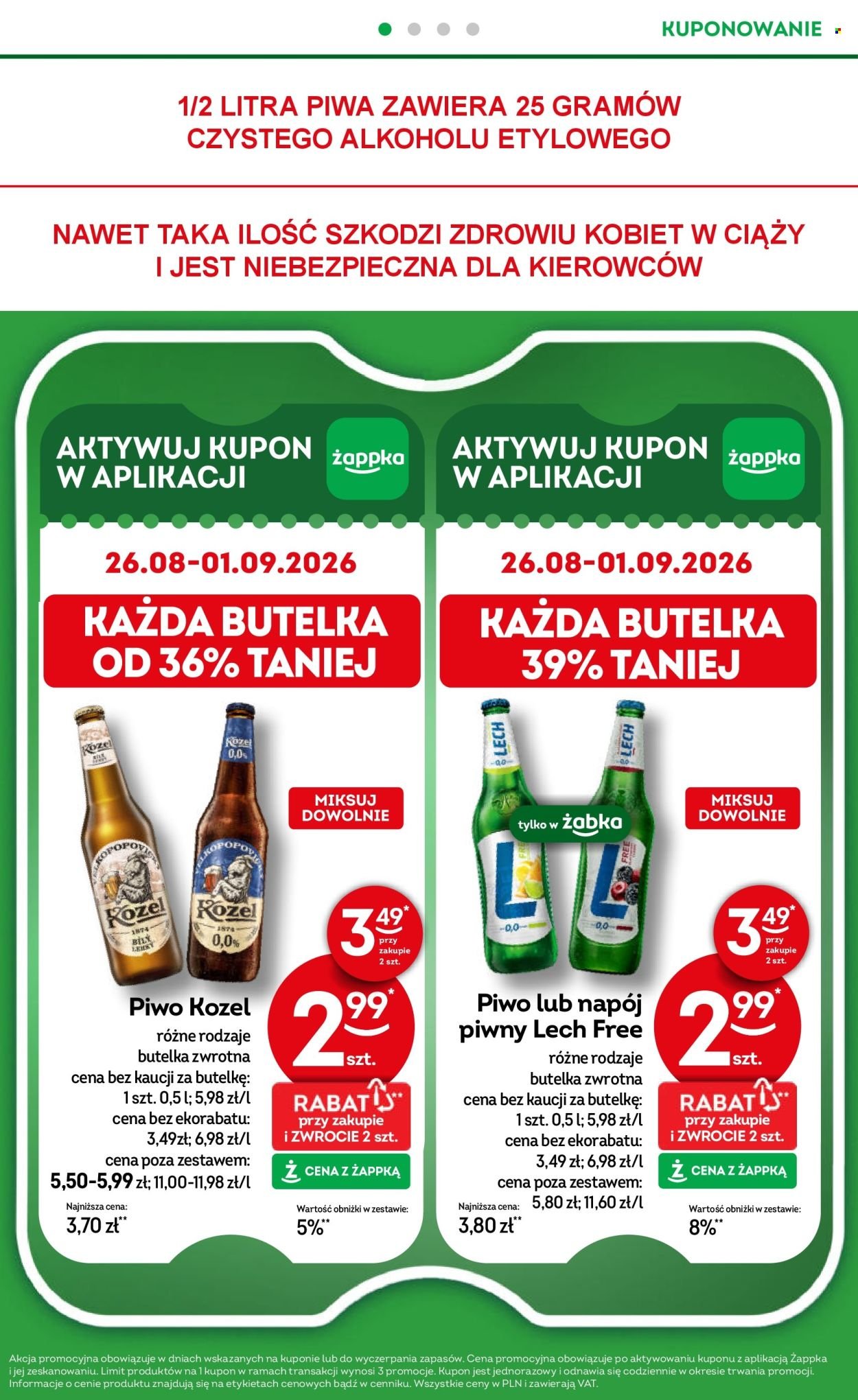 Gazetka ŻABKA - Od środy 26.08.2026