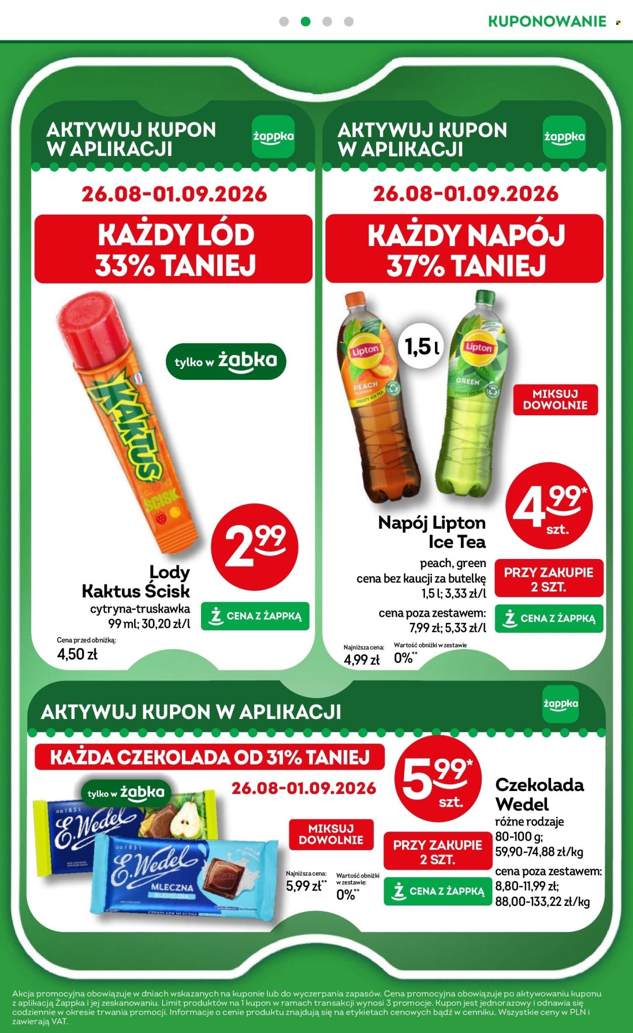 Gazetka ŻABKA - Od środy 26.08.2026