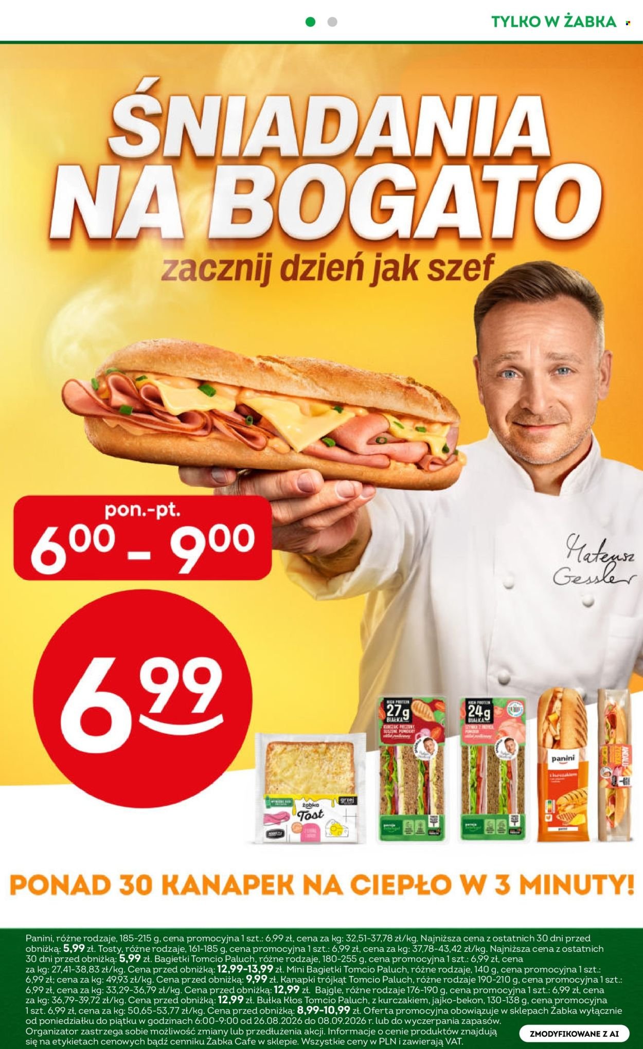 Gazetka ŻABKA - Od środy 26.08.2026