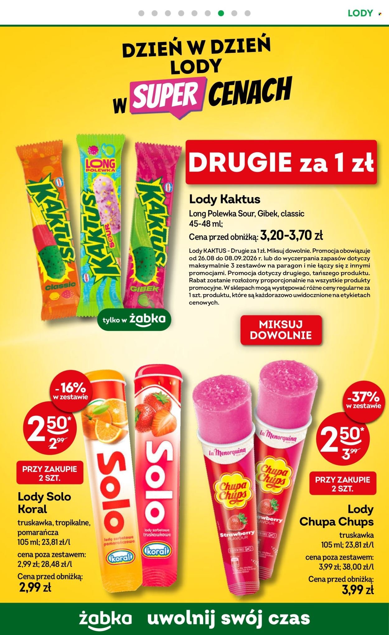 Gazetka ŻABKA - Od środy 26.08.2026