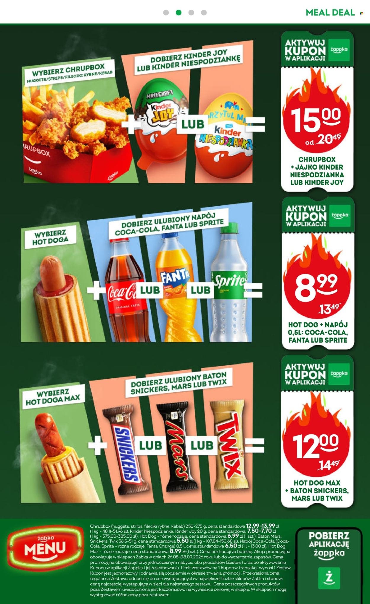 Gazetka ŻABKA - Od środy 26.08.2026