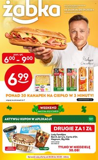 Gazetka ŻABKA - Od środy 26.08.2026