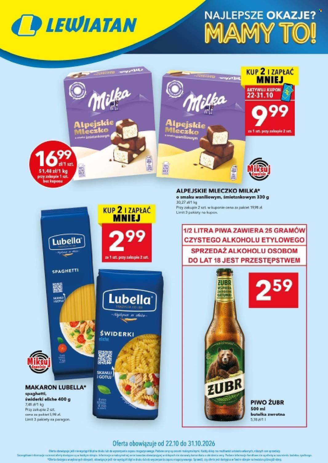 Gazetka LEWIATAN - Od czwartku 22.10.2026