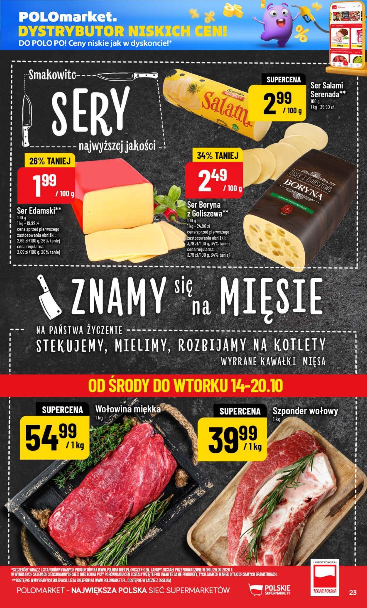 Gazetka POLOMARKET - Od środy 14.10.2026