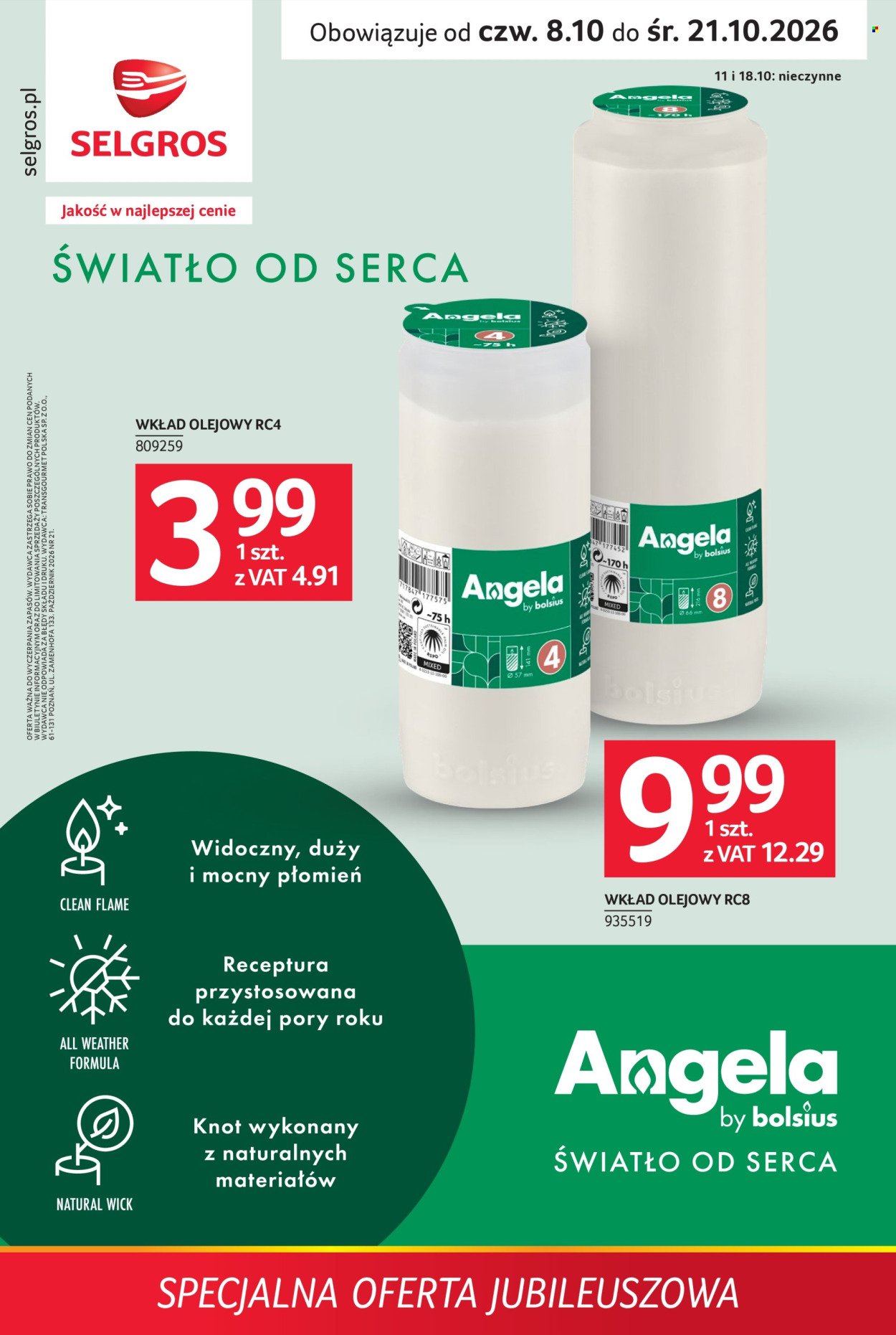 Gazetka SELGROS - Specjalna Oferta Jubileuszowa
