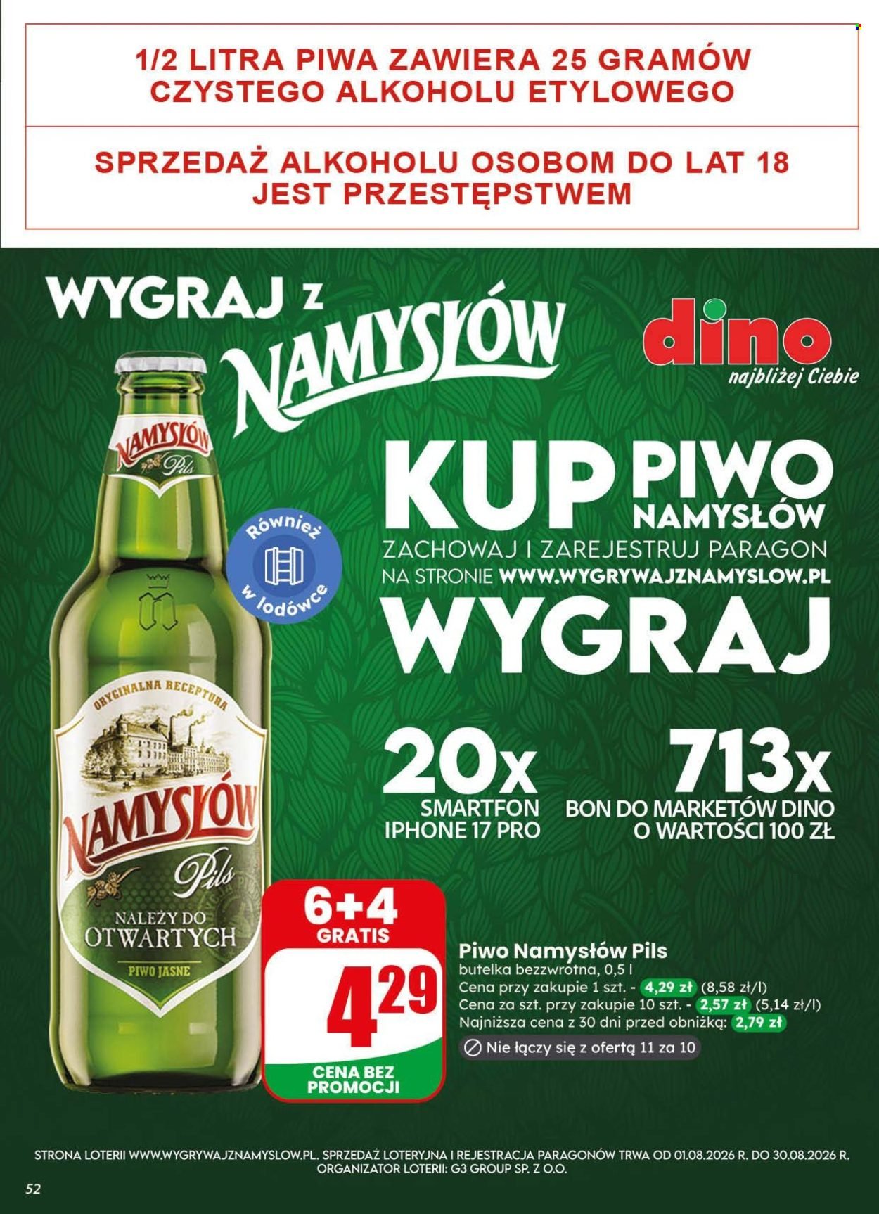 Gazetka DINO - Od środy 19.08.2026