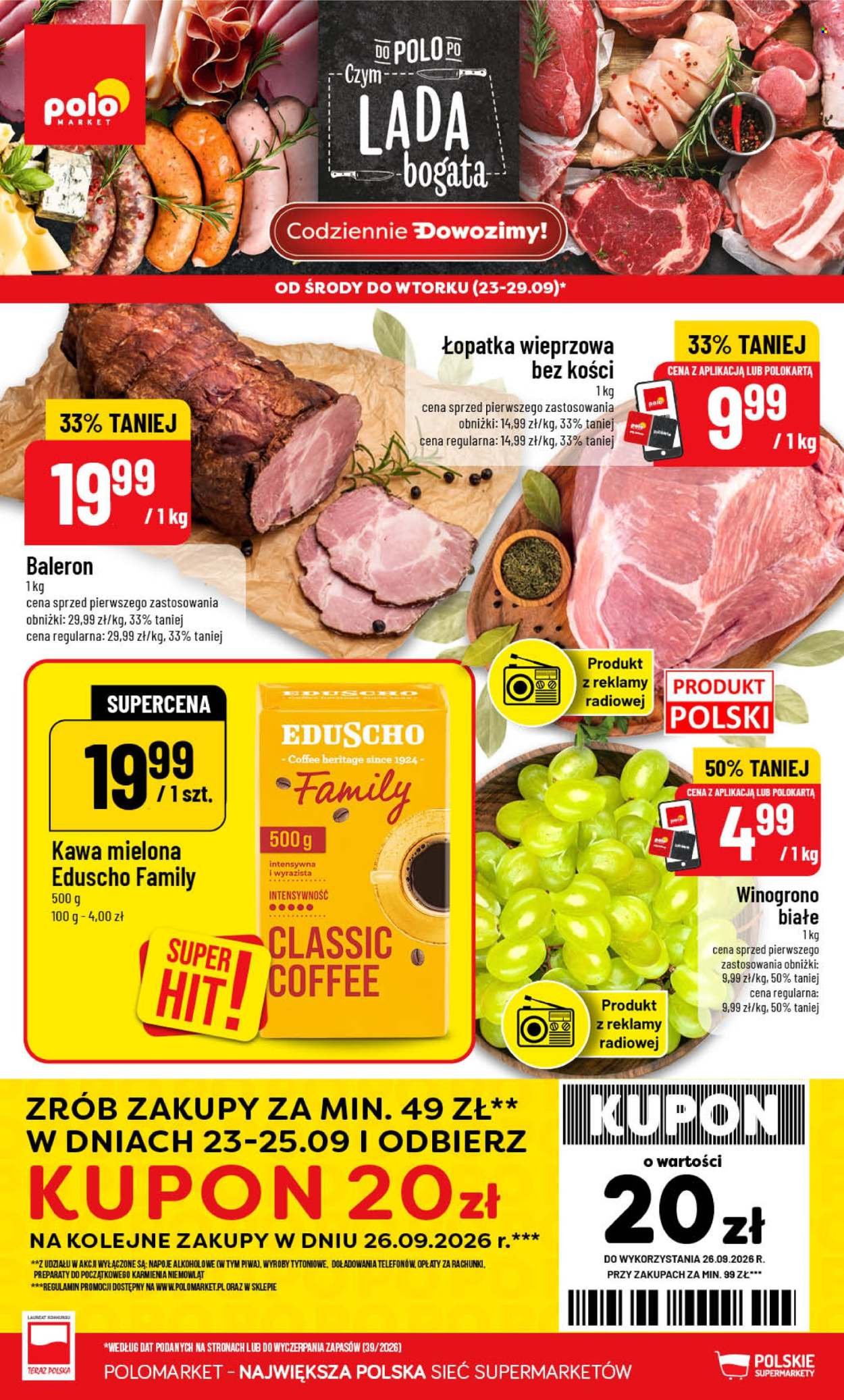 Gazetka POLOMARKET - Od środy 23.09.2026