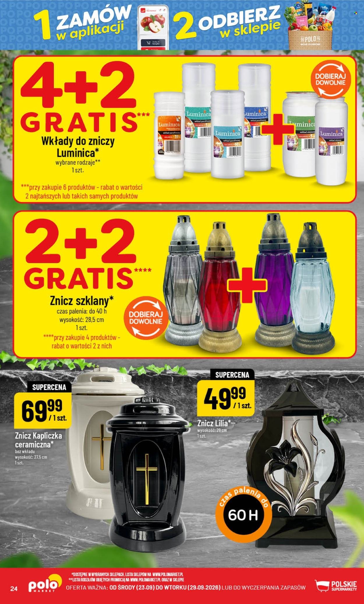Gazetka POLOMARKET - Od środy 23.09.2026