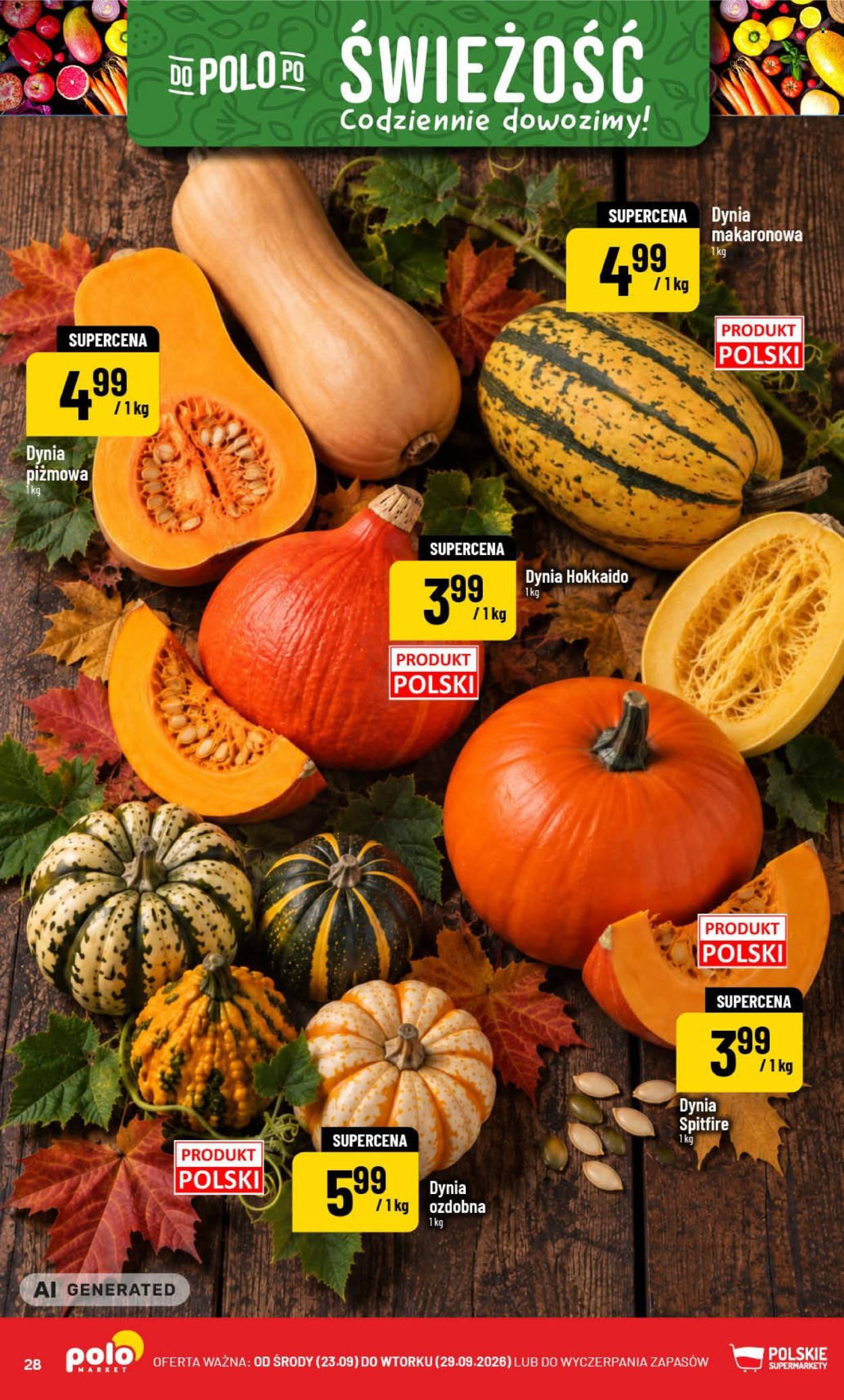 Gazetka POLOMARKET - Od środy 23.09.2026