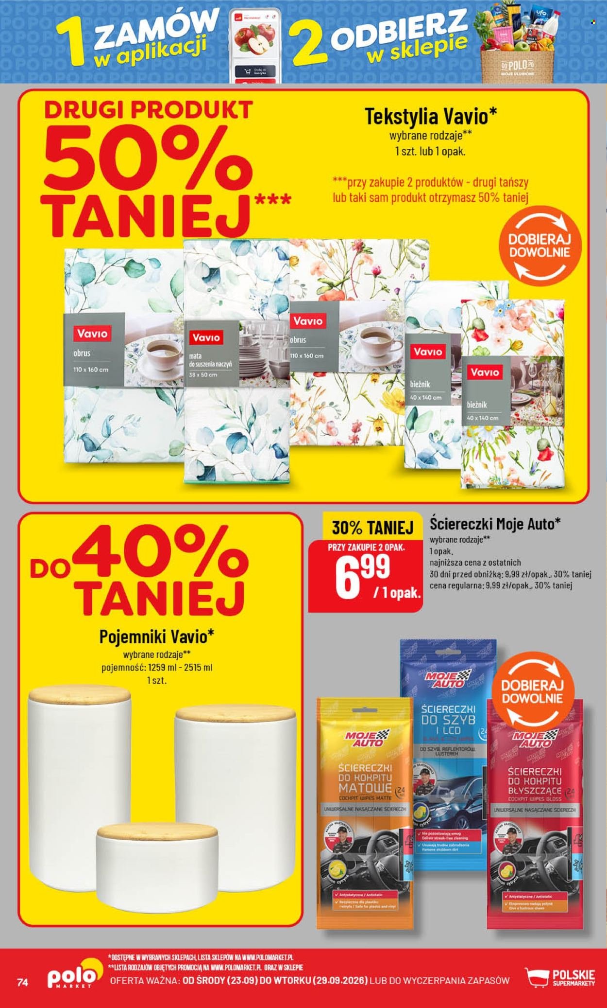 Gazetka POLOMARKET - Od środy 23.09.2026