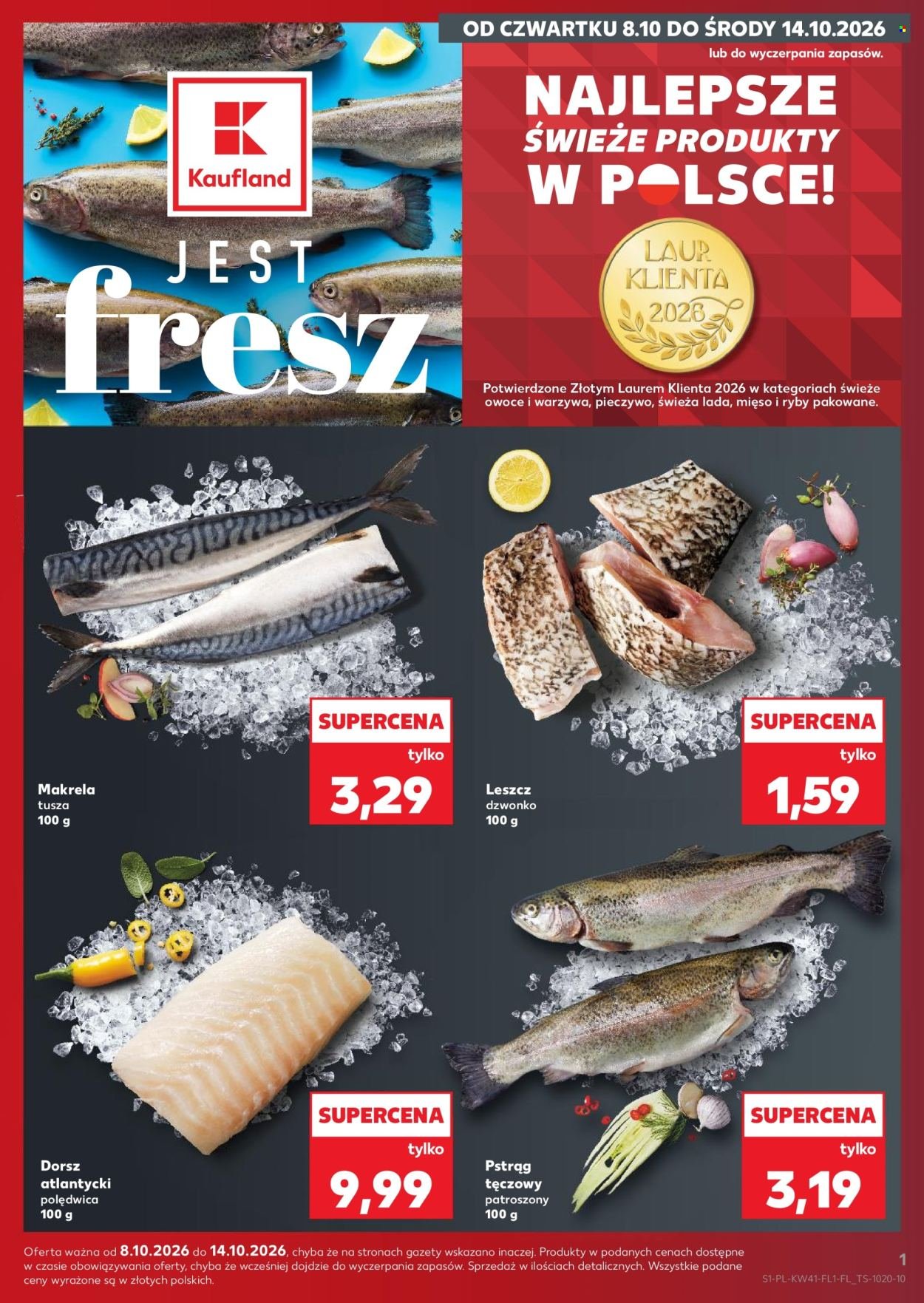 Gazetka KAUFLAND - Ryby z naszej lady