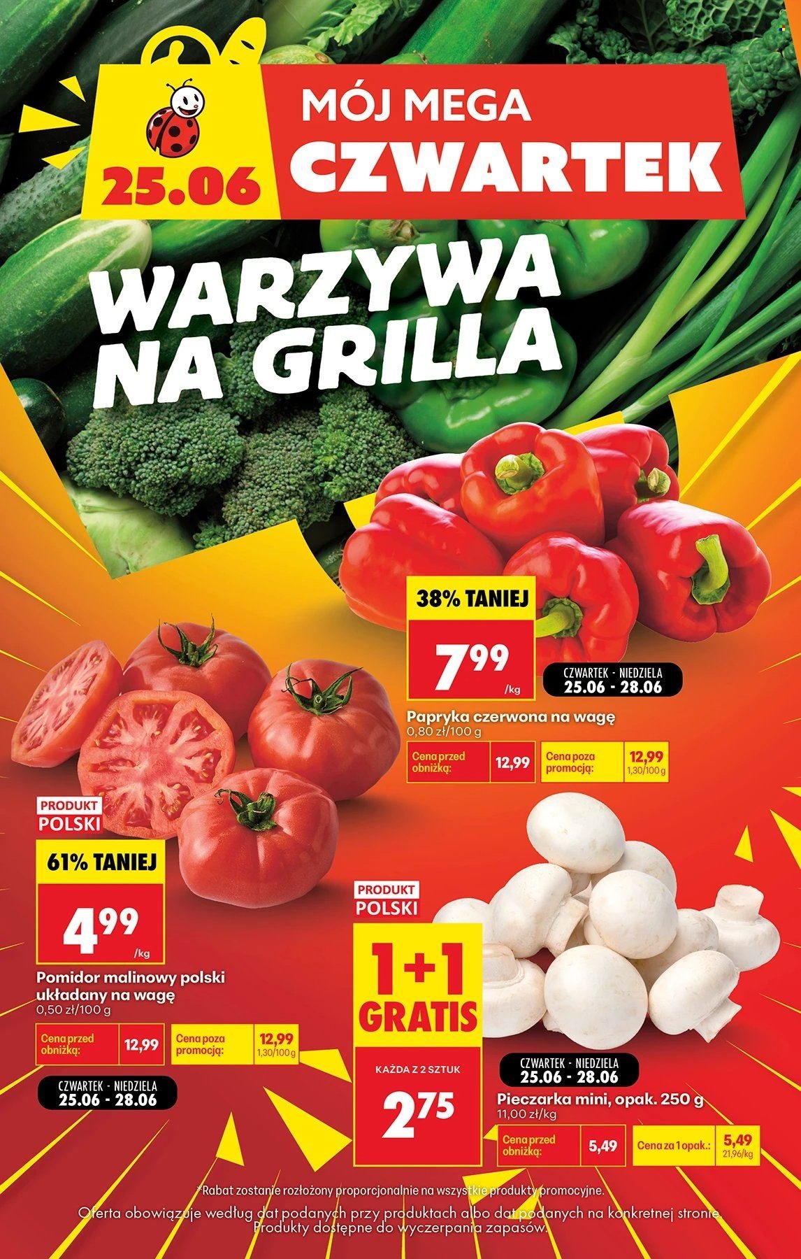 Gazetka BIEDRONKA - Mój mega czwartku