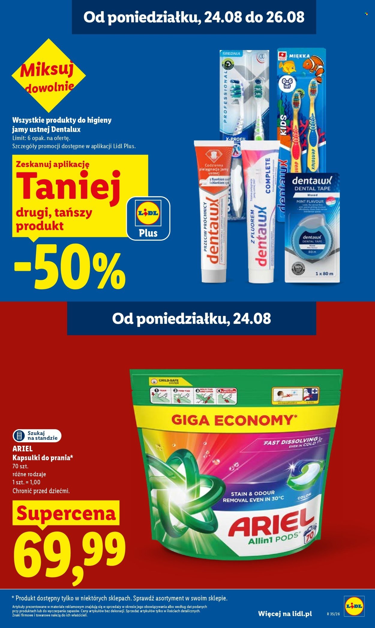 Gazetka LIDL - Od poniedziałku