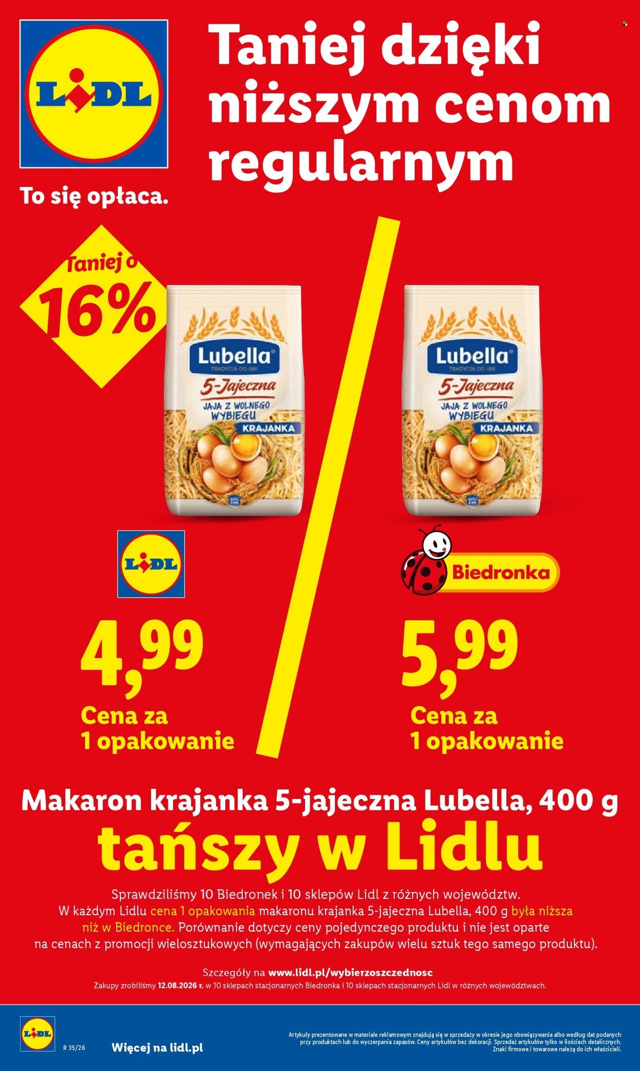 Gazetka LIDL - Od poniedziałku