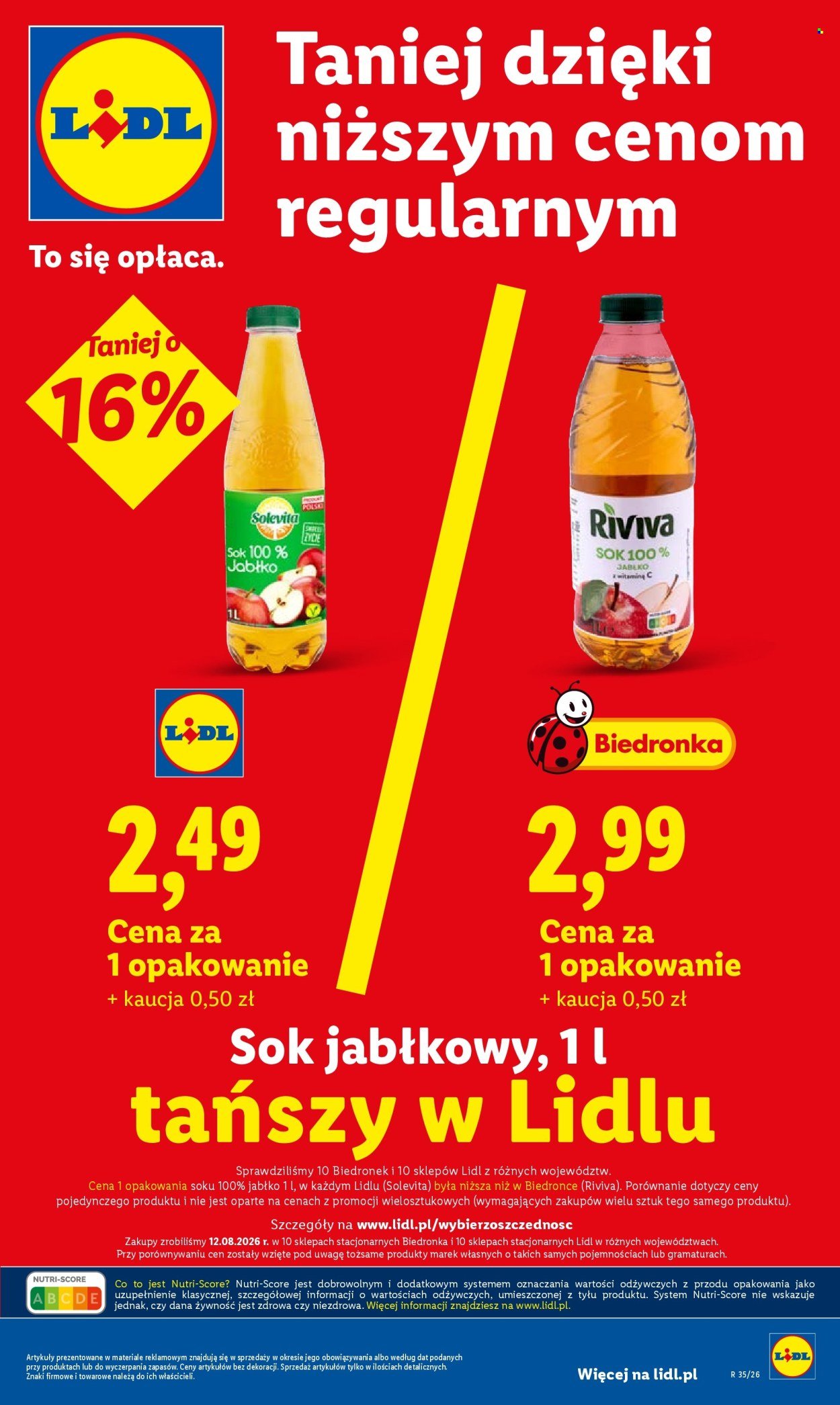 Gazetka LIDL - Od poniedziałku