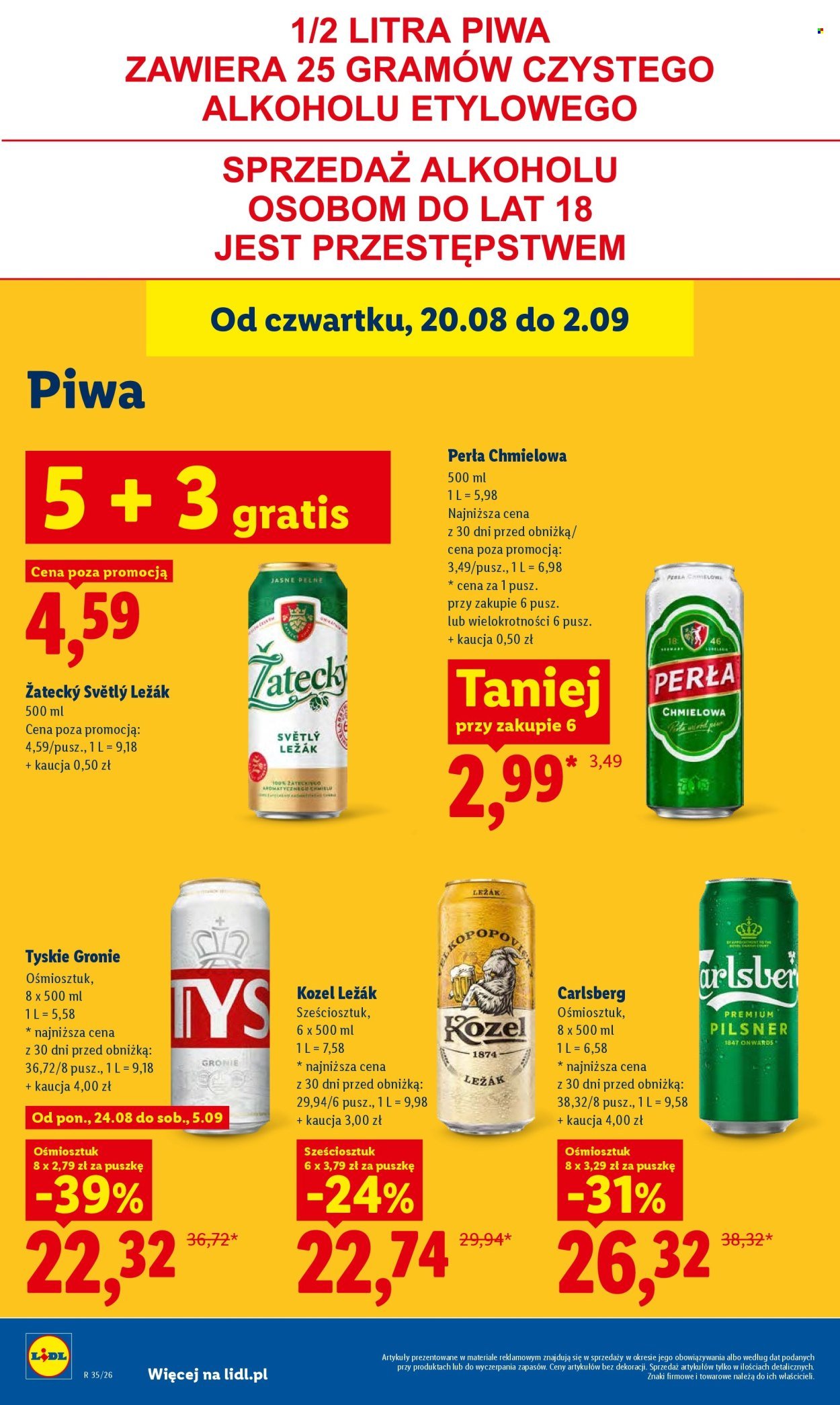 Gazetka LIDL - Od poniedziałku