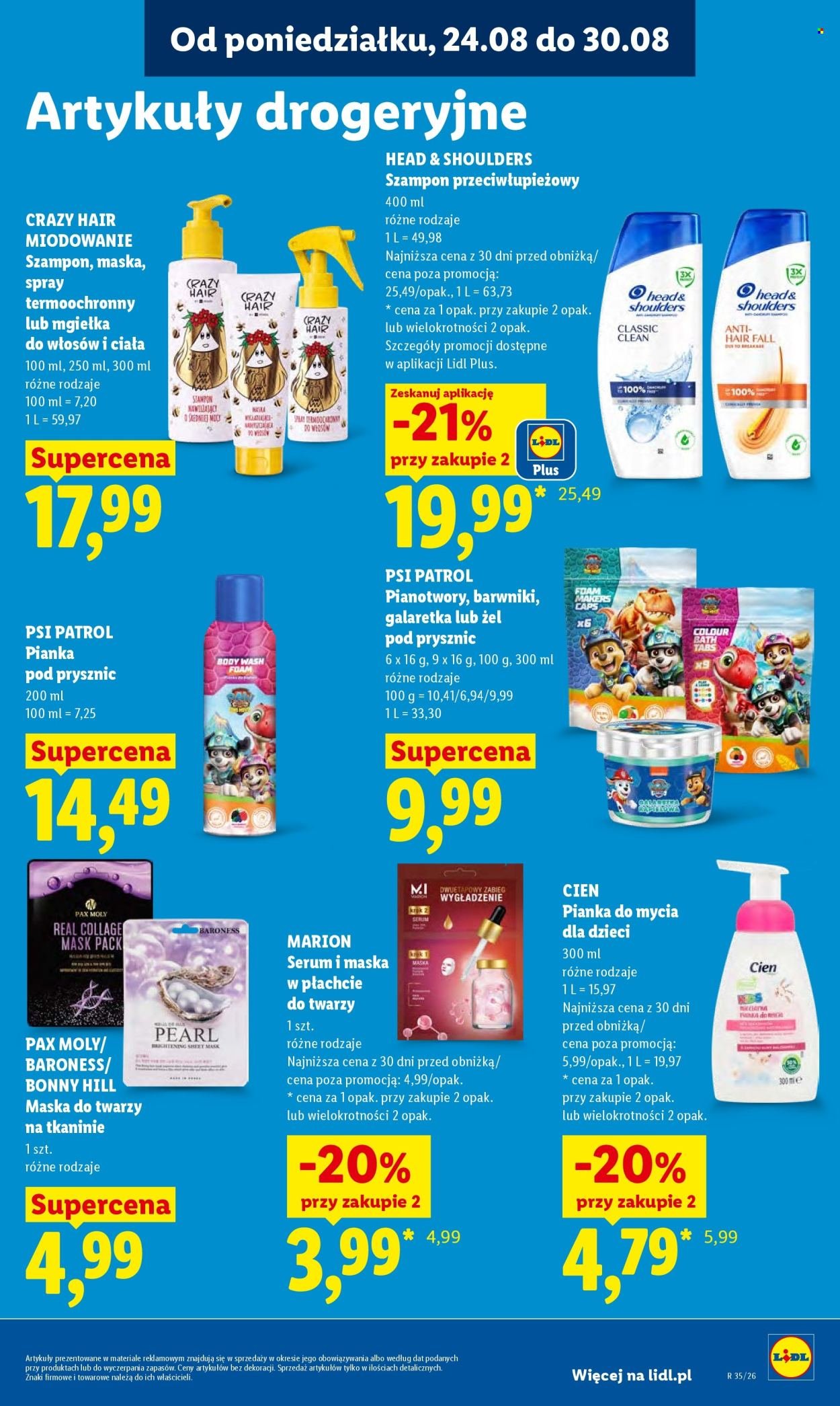 Gazetka LIDL - Od poniedziałku
