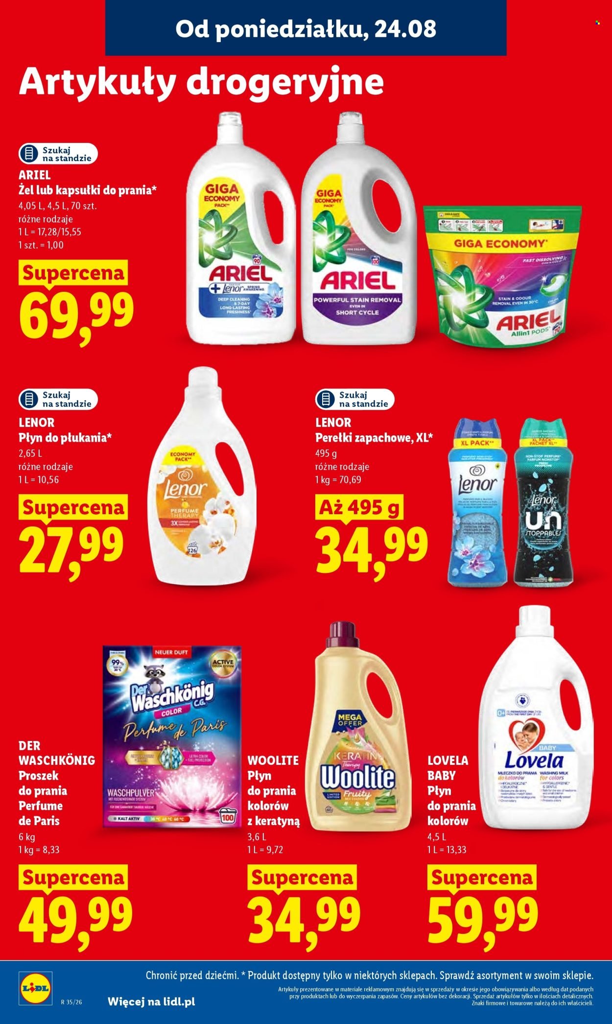 Gazetka LIDL - Od poniedziałku