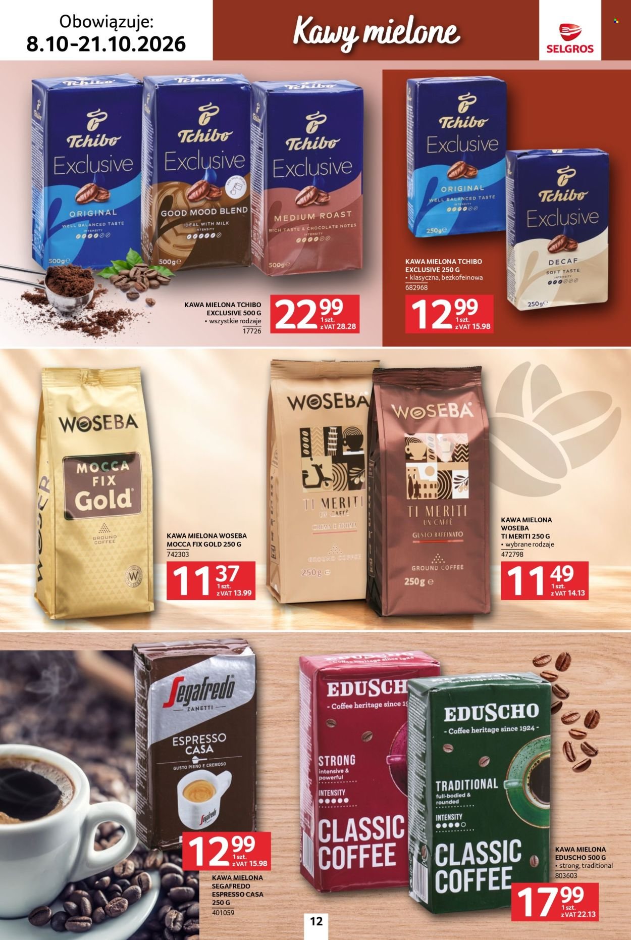 Gazetka SELGROS - Katalog Kawa i herbata