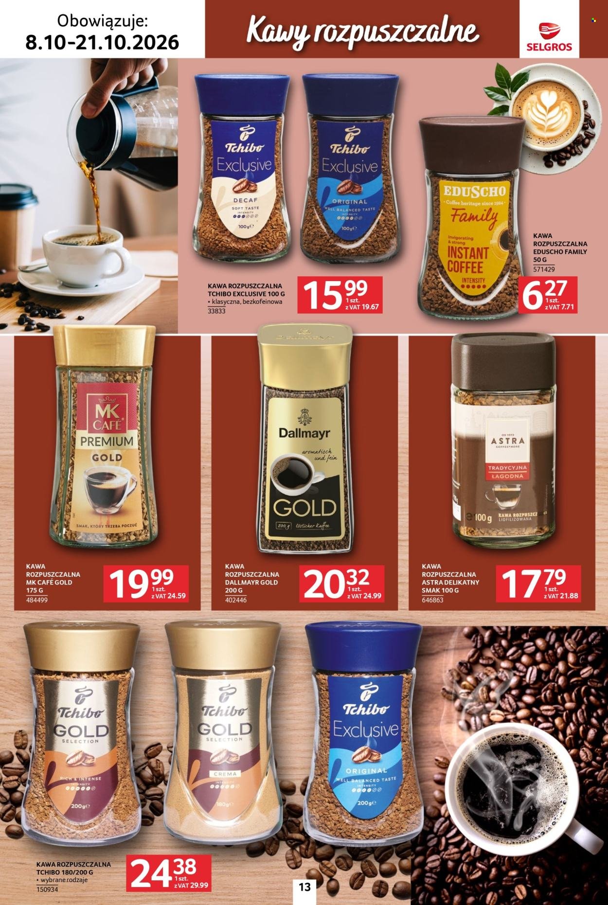 Gazetka SELGROS - Katalog Kawa i herbata