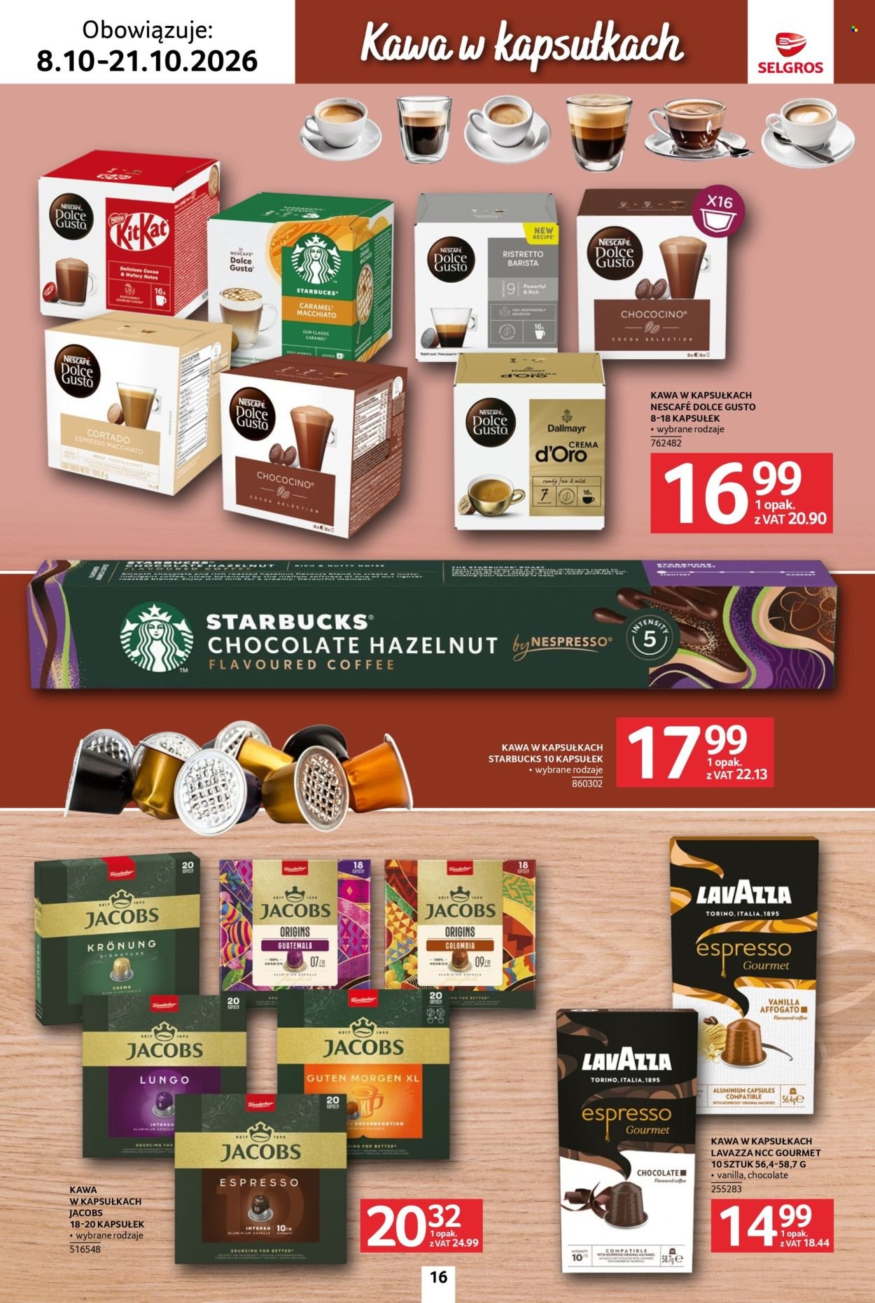 Gazetka SELGROS - Katalog Kawa i herbata
