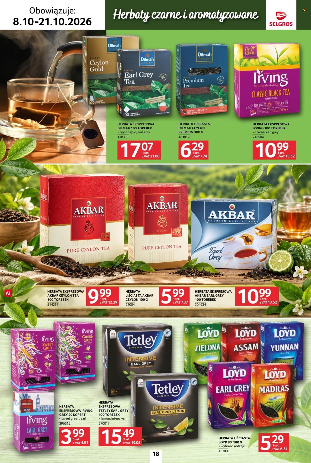 Gazetka SELGROS - Katalog Kawa i herbata