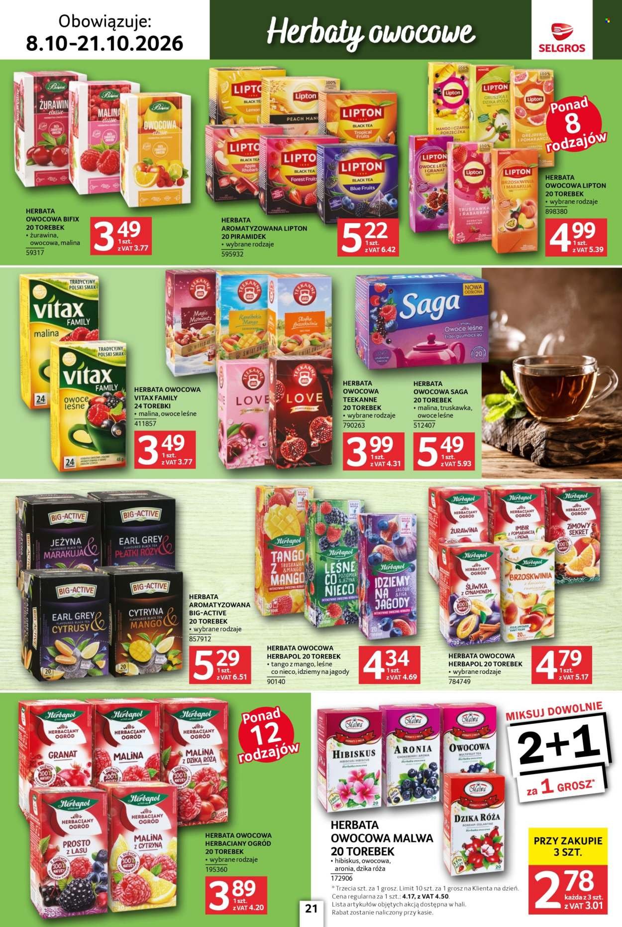 Gazetka SELGROS - Katalog Kawa i herbata