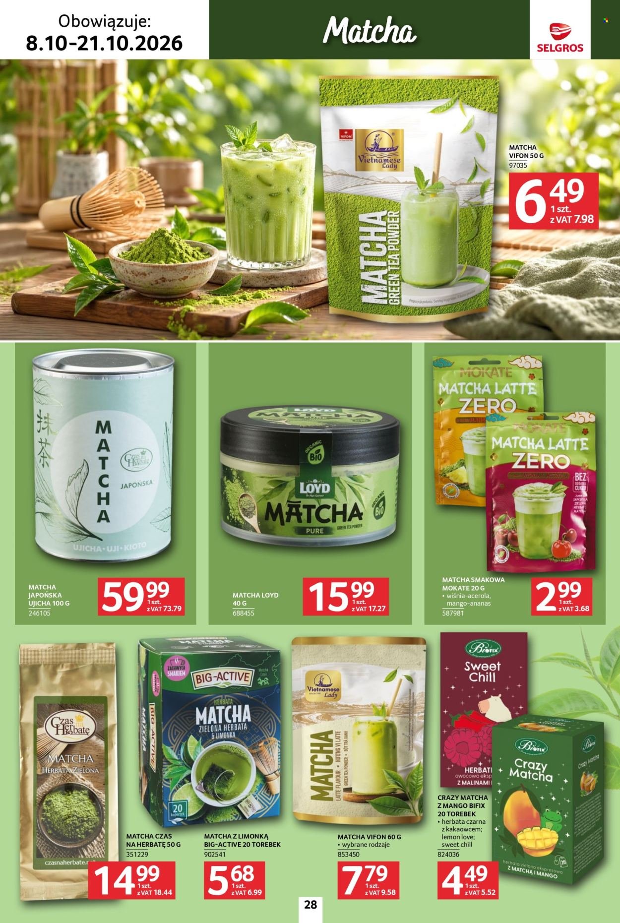 Gazetka SELGROS - Katalog Kawa i herbata