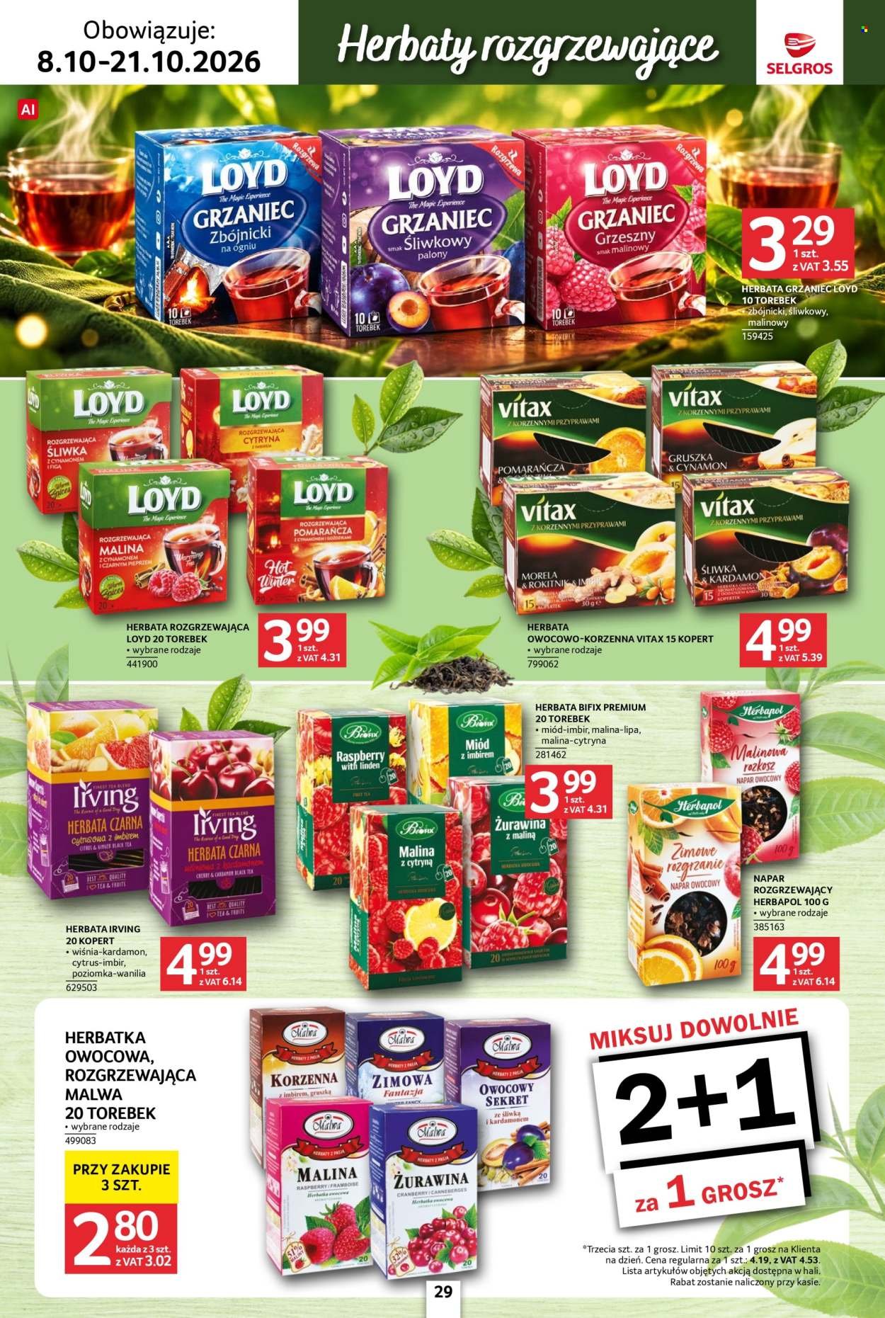 Gazetka SELGROS - Katalog Kawa i herbata