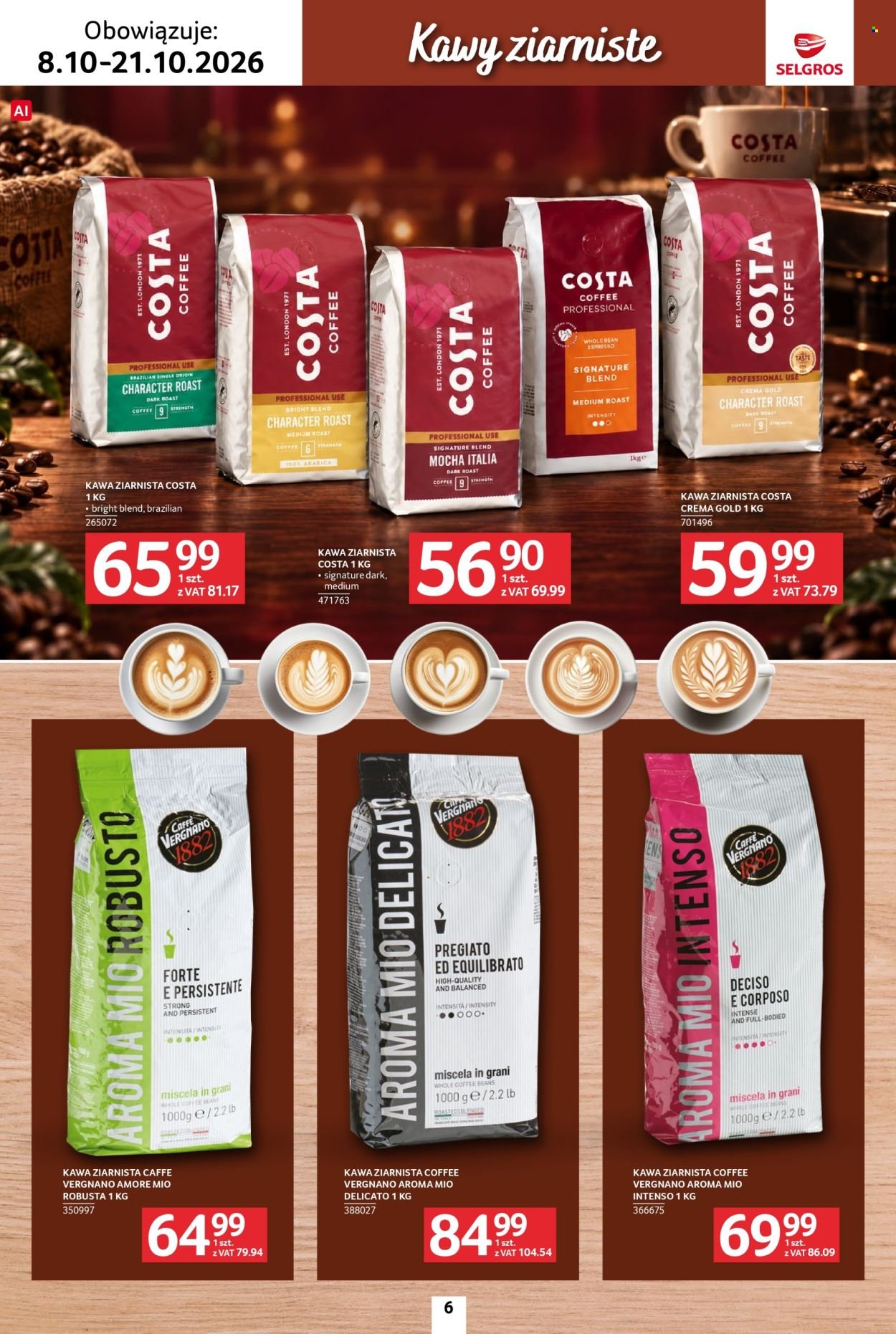 Gazetka SELGROS - Katalog Kawa i herbata