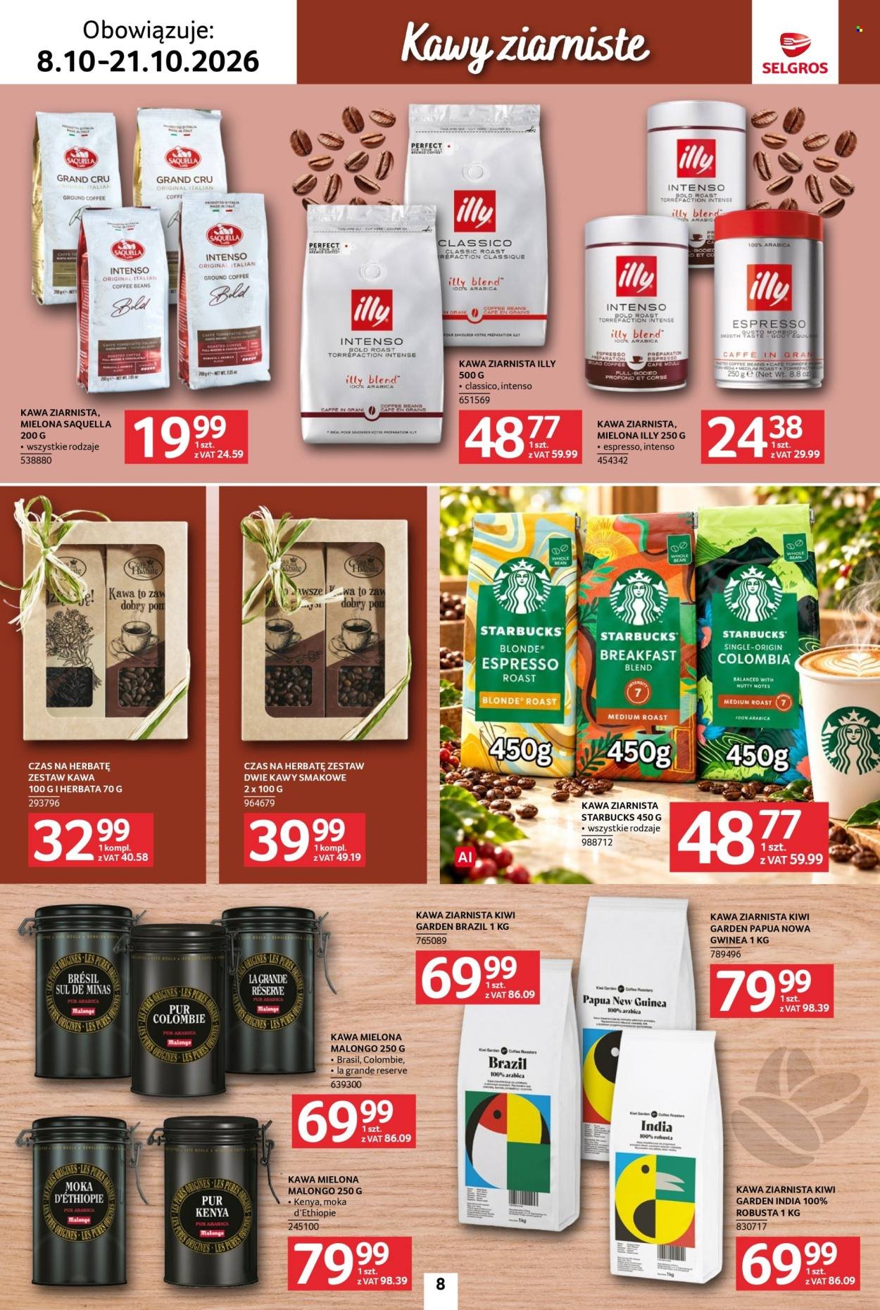 Gazetka SELGROS - Katalog Kawa i herbata