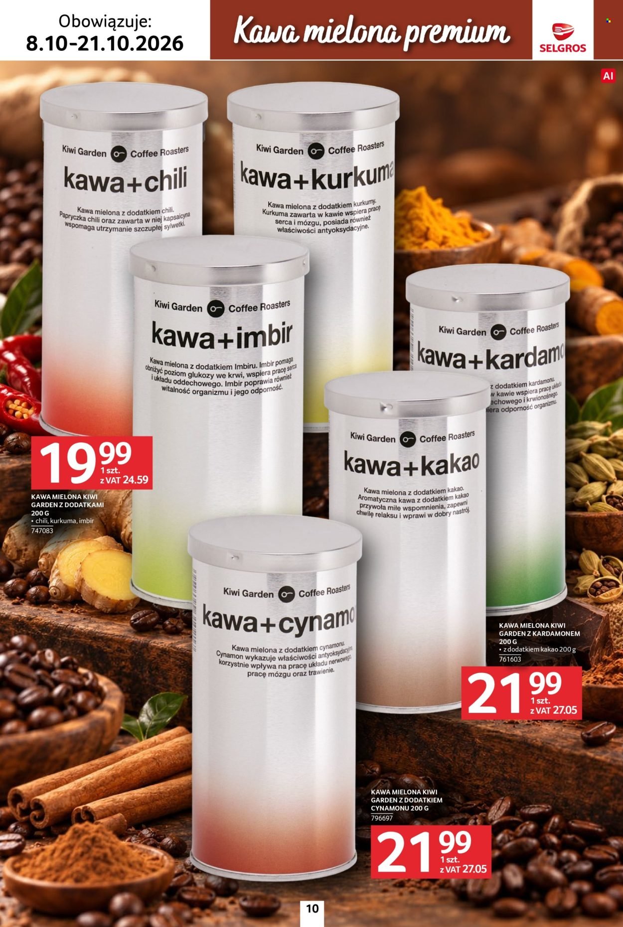 Gazetka SELGROS - Katalog Kawa i herbata