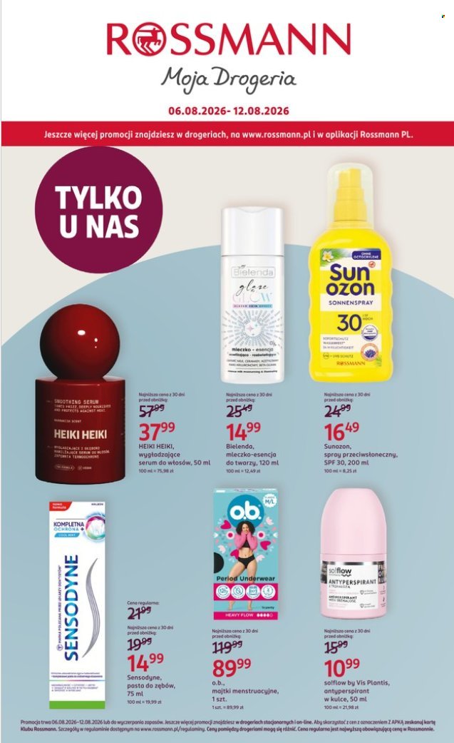 Gazetka ROSSMANN - Od czwartku 6.08.2026