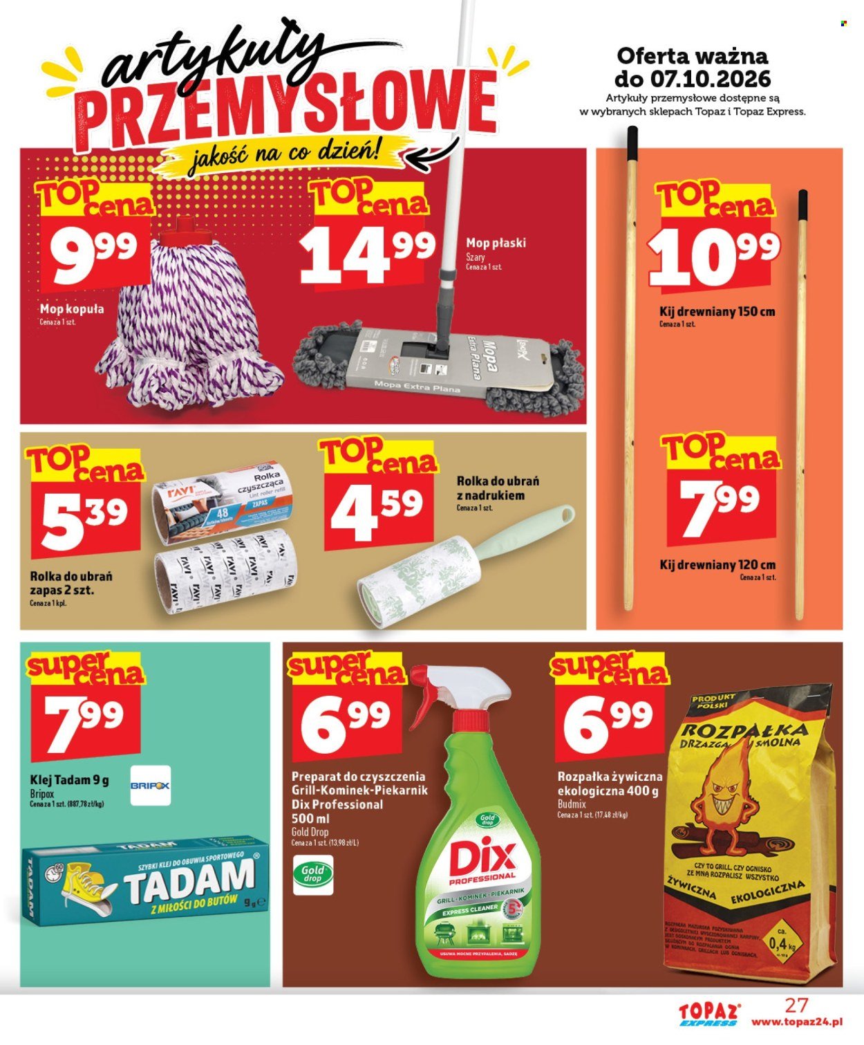Gazetka TOPAZ - Od czwartku 1.10.2026