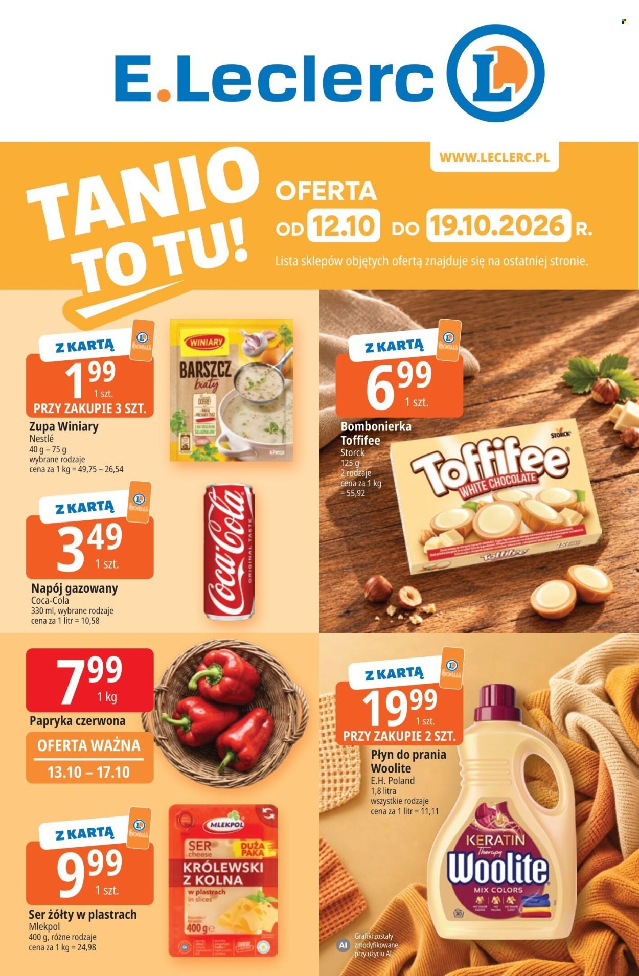 Gazetka E.LECLERC - Od poniedziałku 12.10.2026