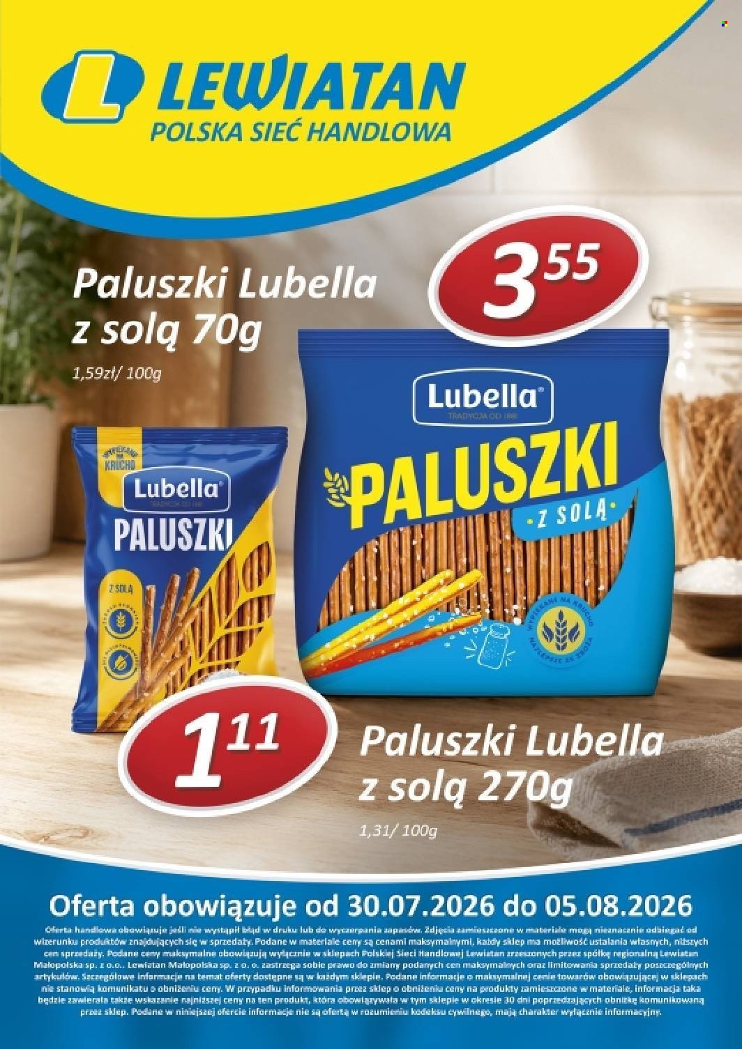 Gazetka LEWIATAN - Od czwartku 30.07.2026