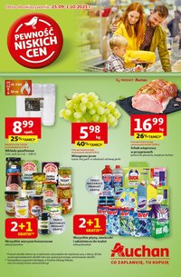 Gazetka AUCHAN - Pewność niskich cen (2025-09-25 - 2025-10-01)