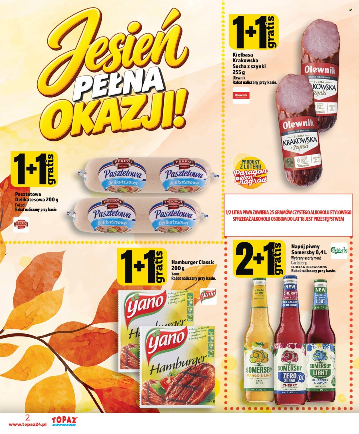 Gazetka TOPAZ - Od czwartku 24.09.2026