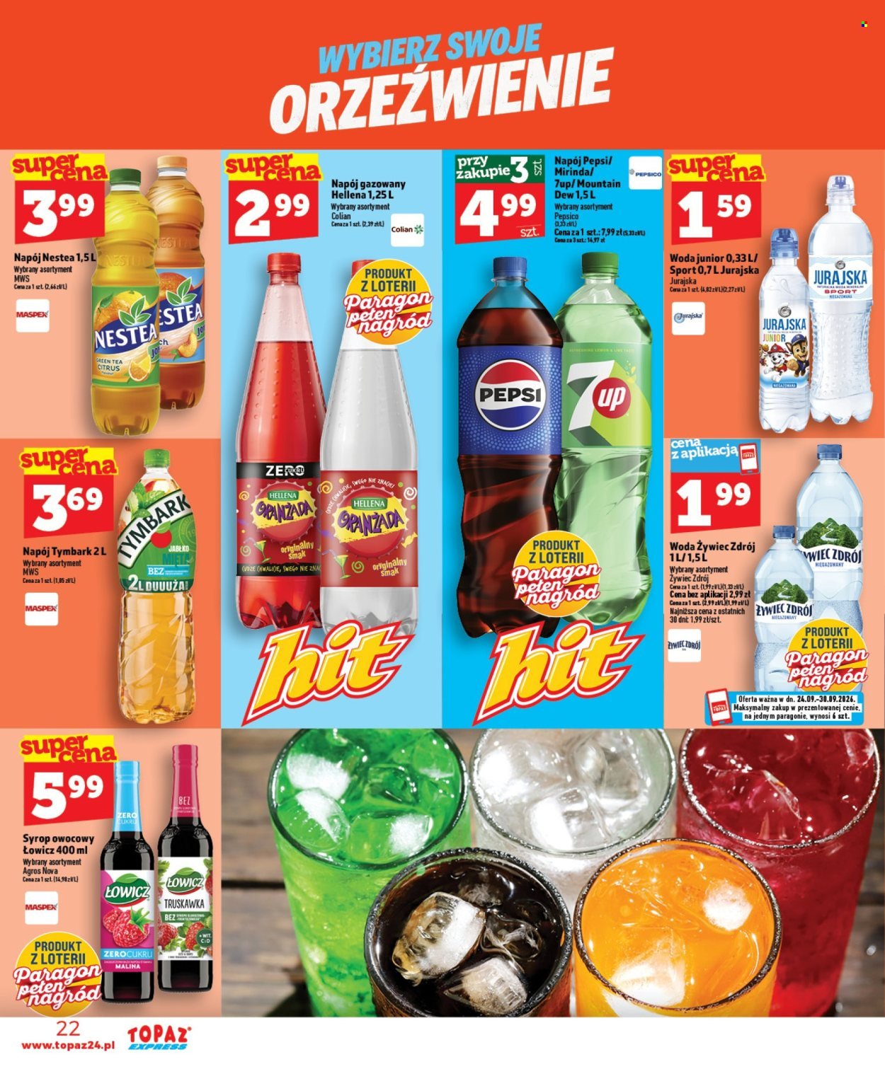 Gazetka TOPAZ - Od czwartku 24.09.2026