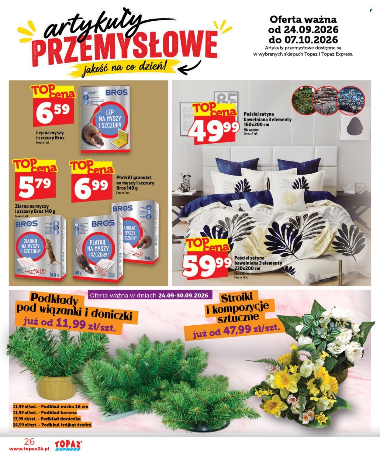 Gazetka TOPAZ - Od czwartku 24.09.2026