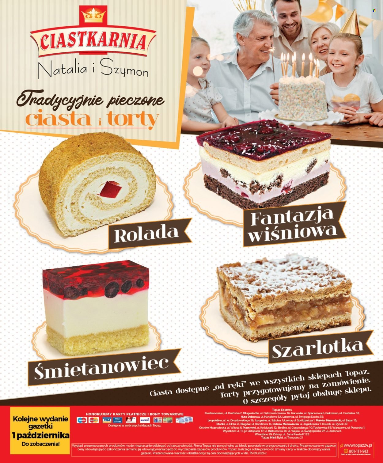 Gazetka TOPAZ - Od czwartku 24.09.2026