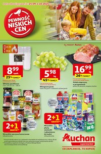 Gazetka AUCHAN - Pewność niskich cen (2025-09-25 - 2025-10-01)