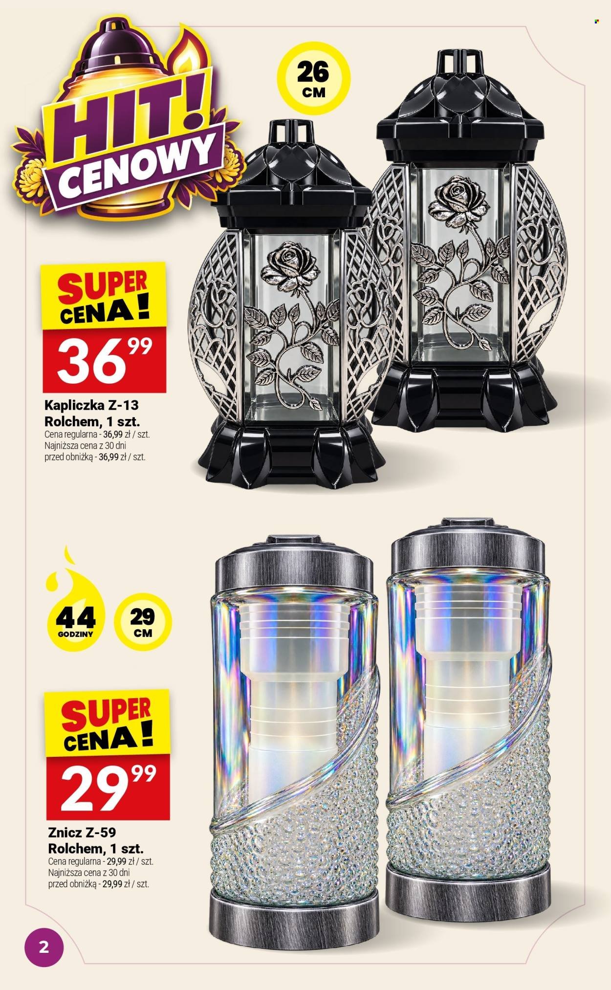 Gazetka TWÓJ MARKET - Katalog zniczy 43/2026