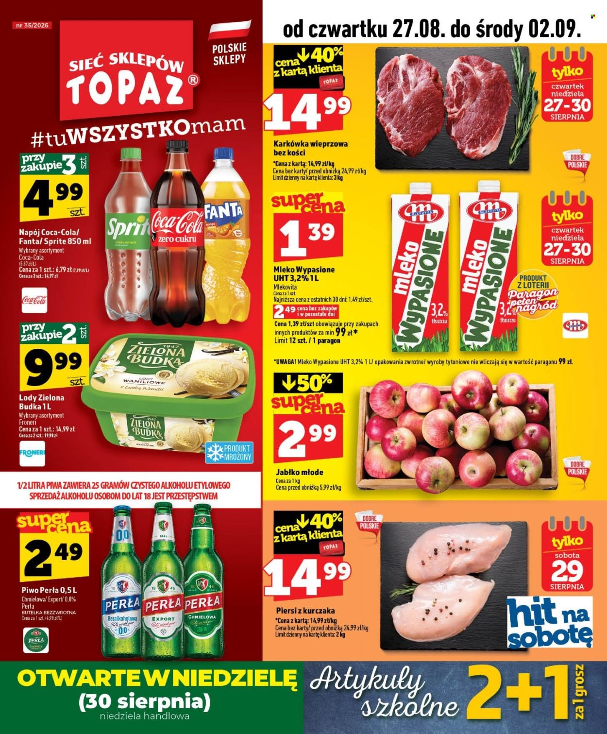 Gazetka TOPAZ - Od czwartku 27.08.2026